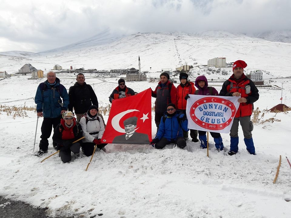 Bünyan Dostları Derneği engelliler için tırmanış düzenledi