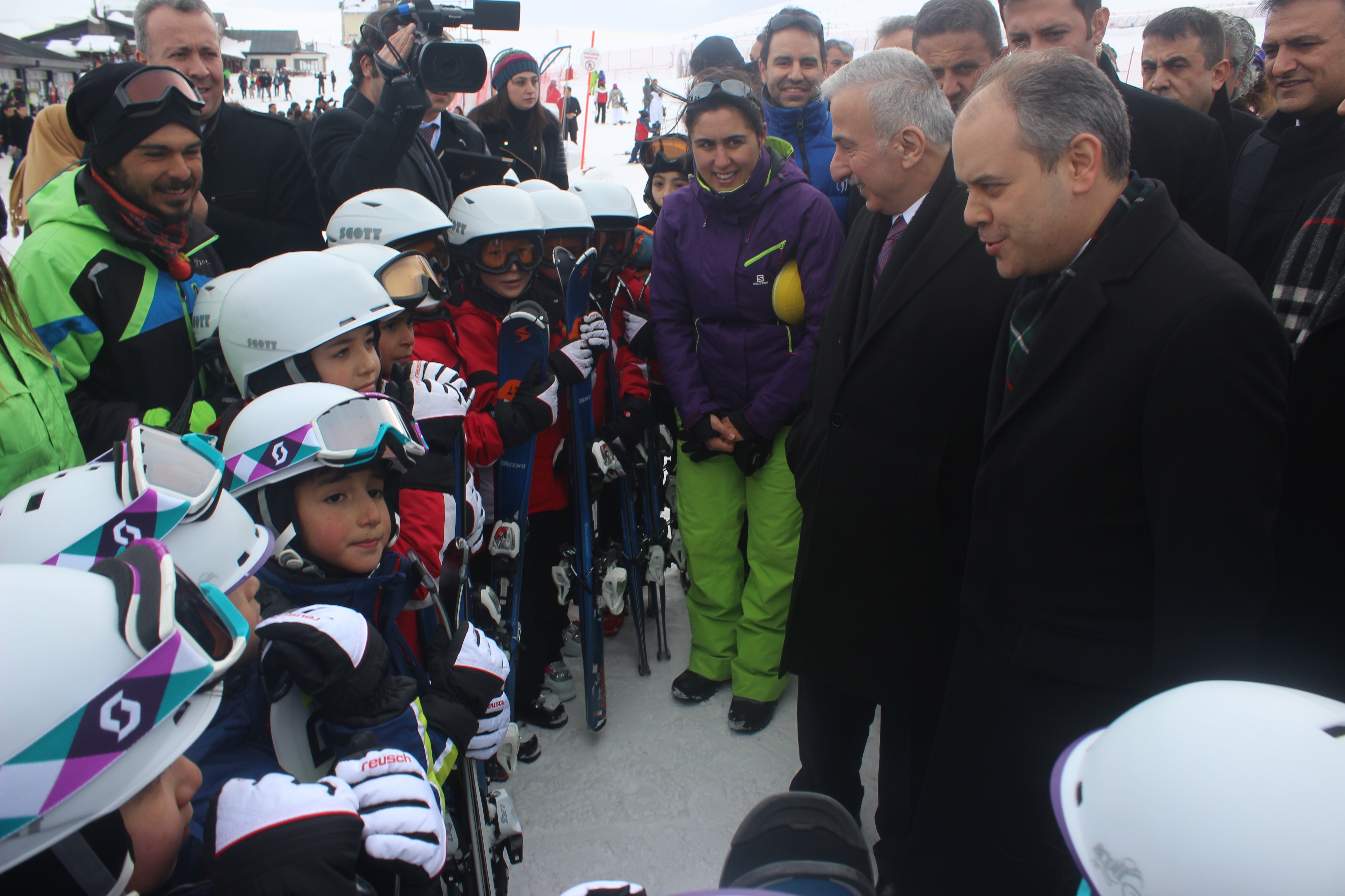 Bakanlar Özhaseki ve Kılıç Erciyes’te