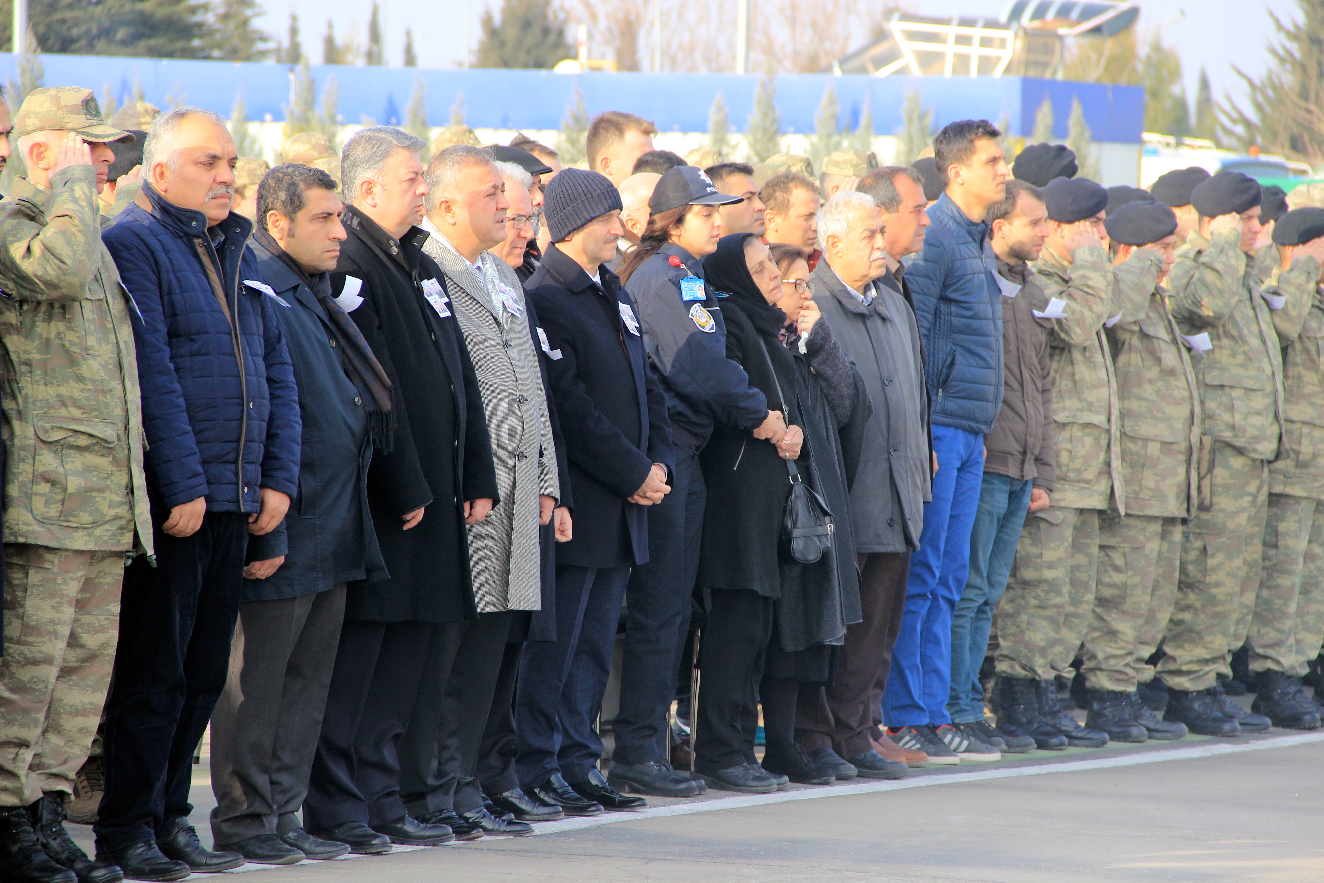 El Bab şehitleri memleketlerine uğurlandı