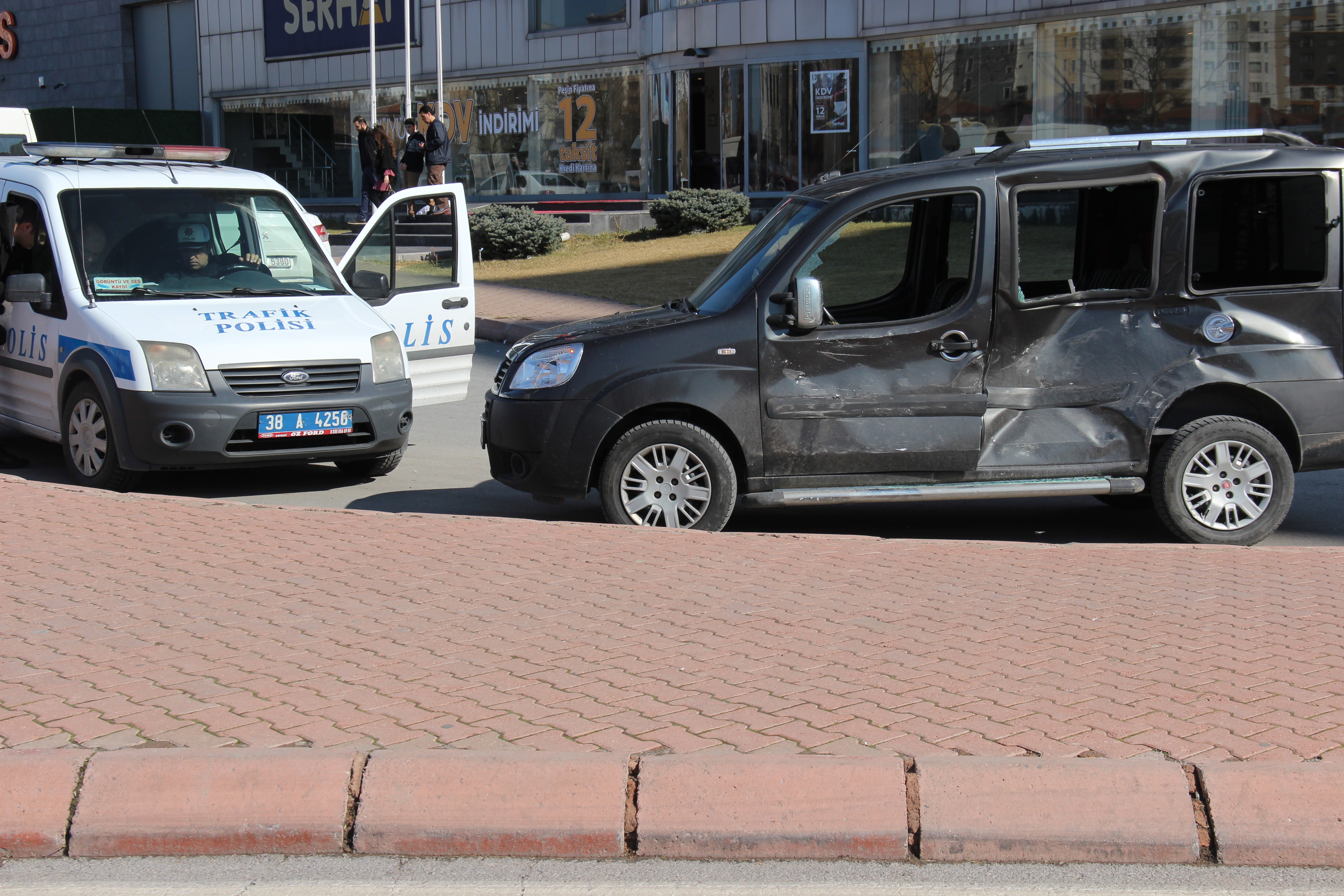 Trafik Kazası: 1 Yaralı