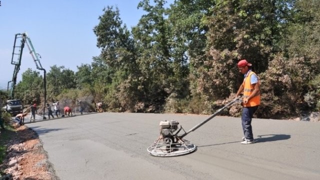 Melikgazi’ye beton yollar geliyor