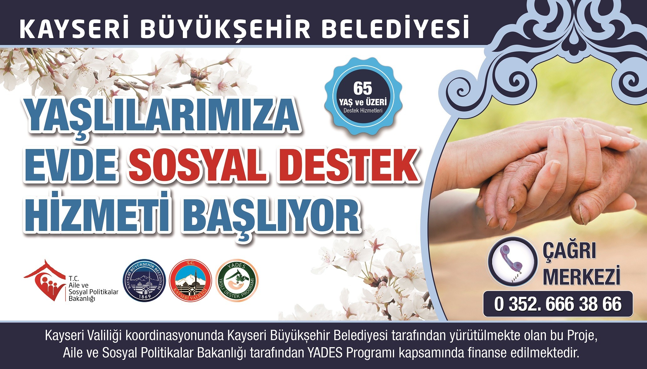 Büyükşehir’den yaşlılara özel hizmet