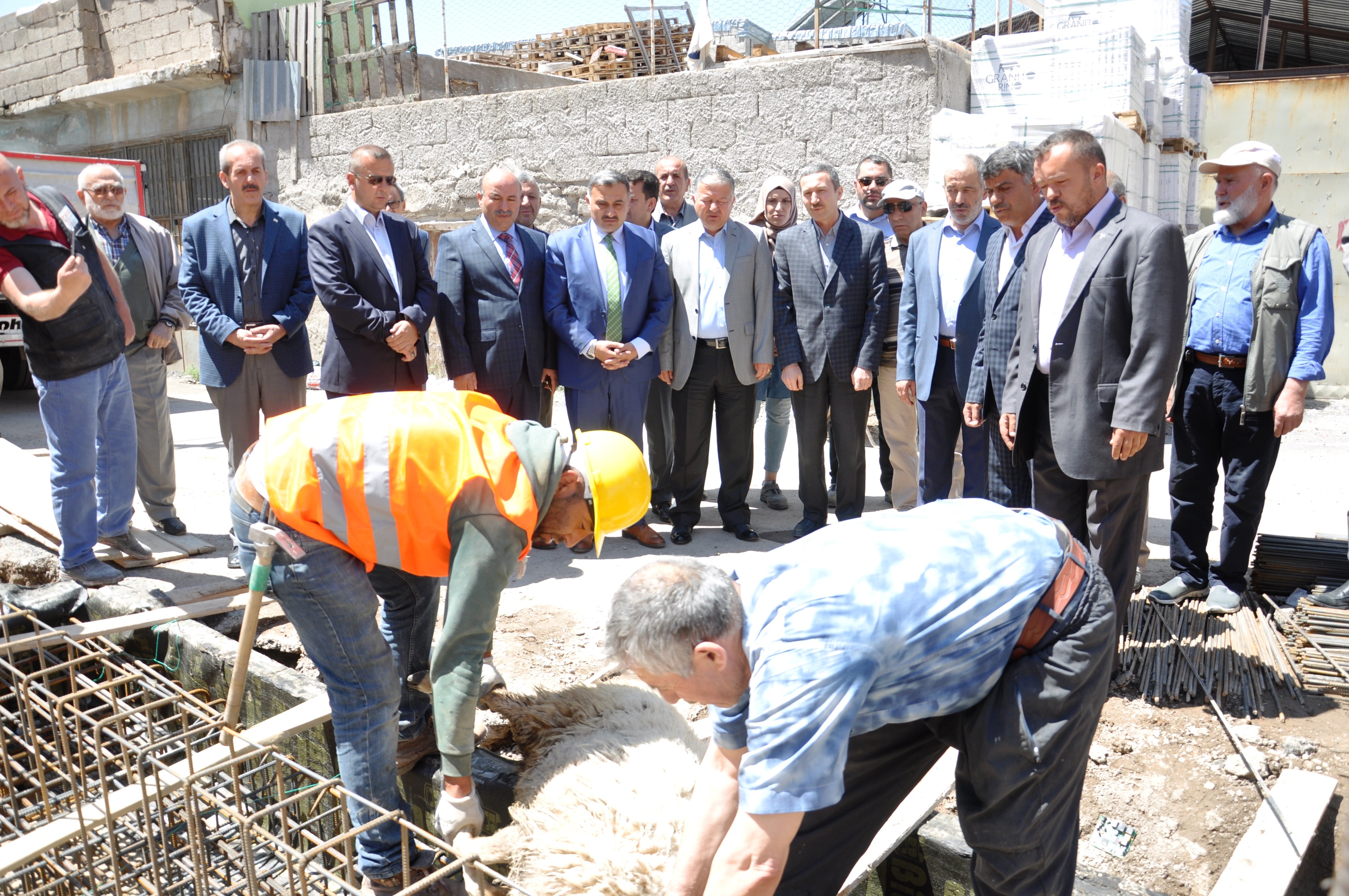 Yatılı Kur’an Kursu’nun Temeli Atıldı