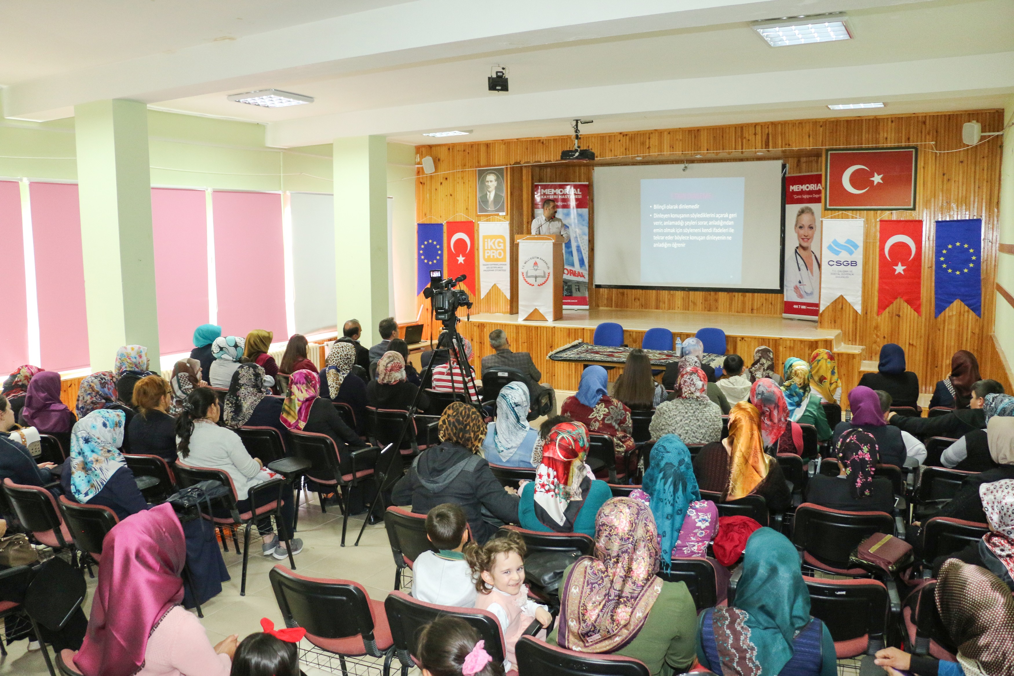 Yahyalılı kadınlara aile içi iletişim semineri