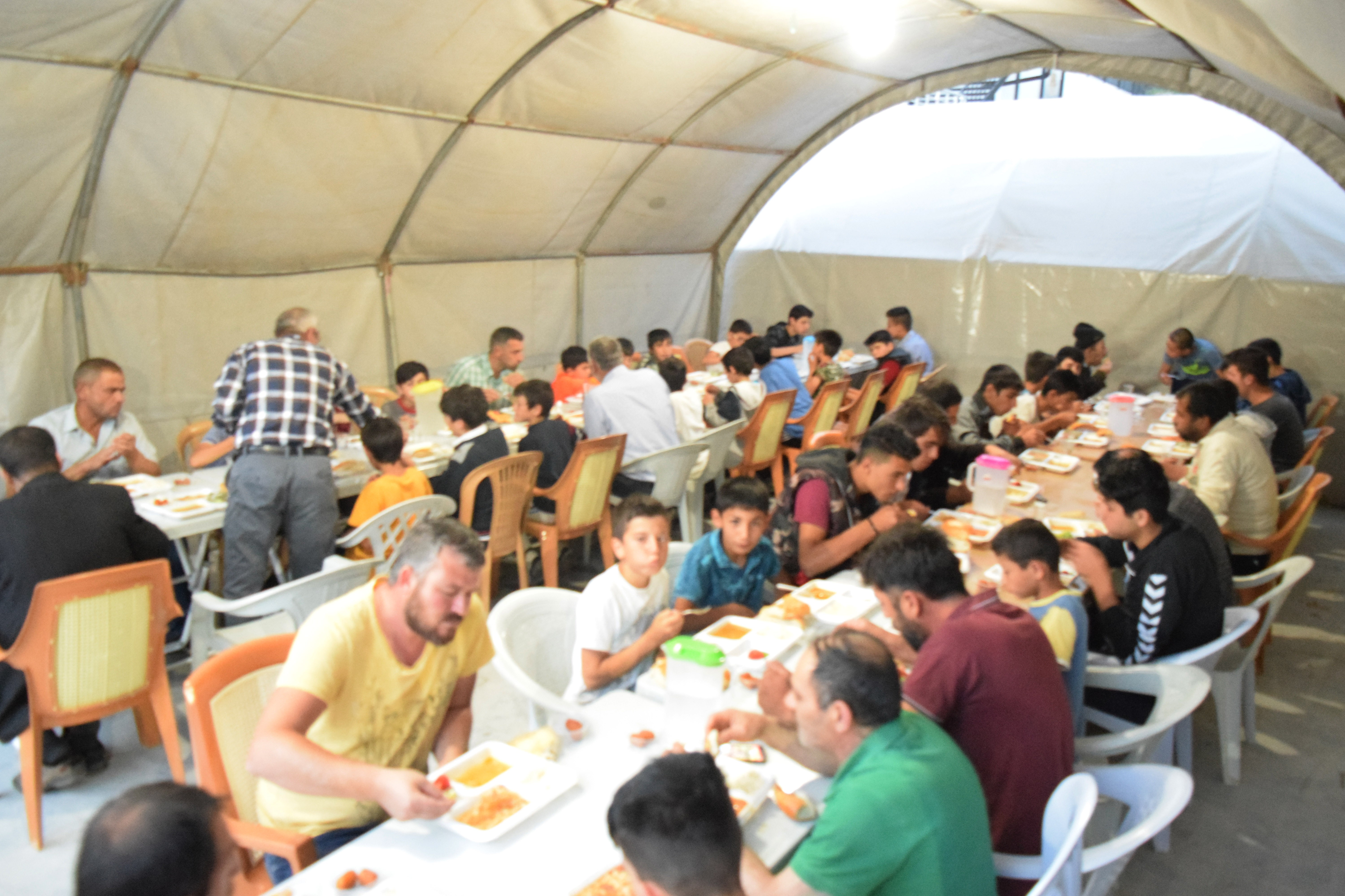 AGD Yahyalı şubesi iftar çadırı açtı