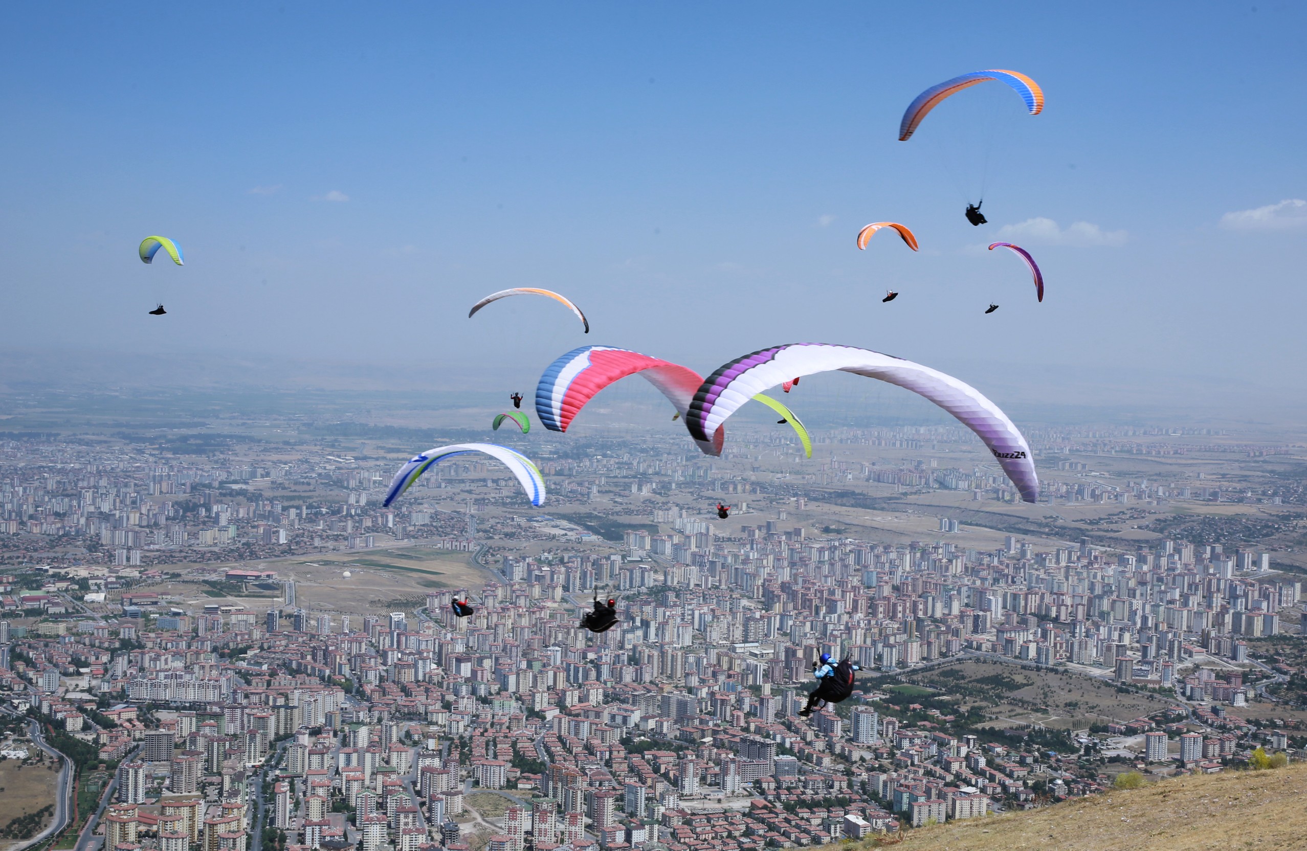 Ali Dağı Kupası’nın 2. gününde 96 kilometrelik uçuş yapıldı