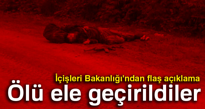 Ölü ele geçirildiler