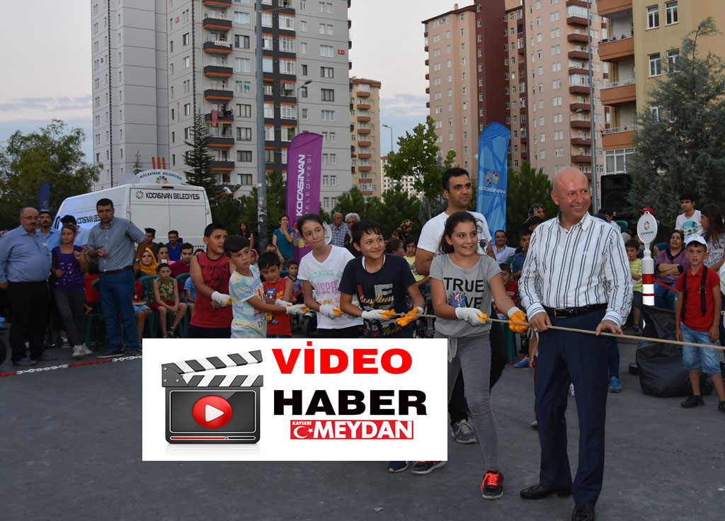 KOCASİNAN’IN ÇOCUK OYUNLARI, TURGUT REİS MAHALLESİ’NDE CANLANDI