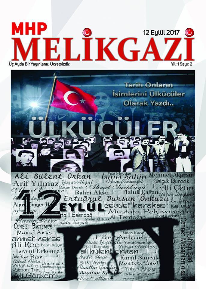 MHP MELİKGAZİ DERGİSİ’NİN 2.SAYISI ÇIKTI