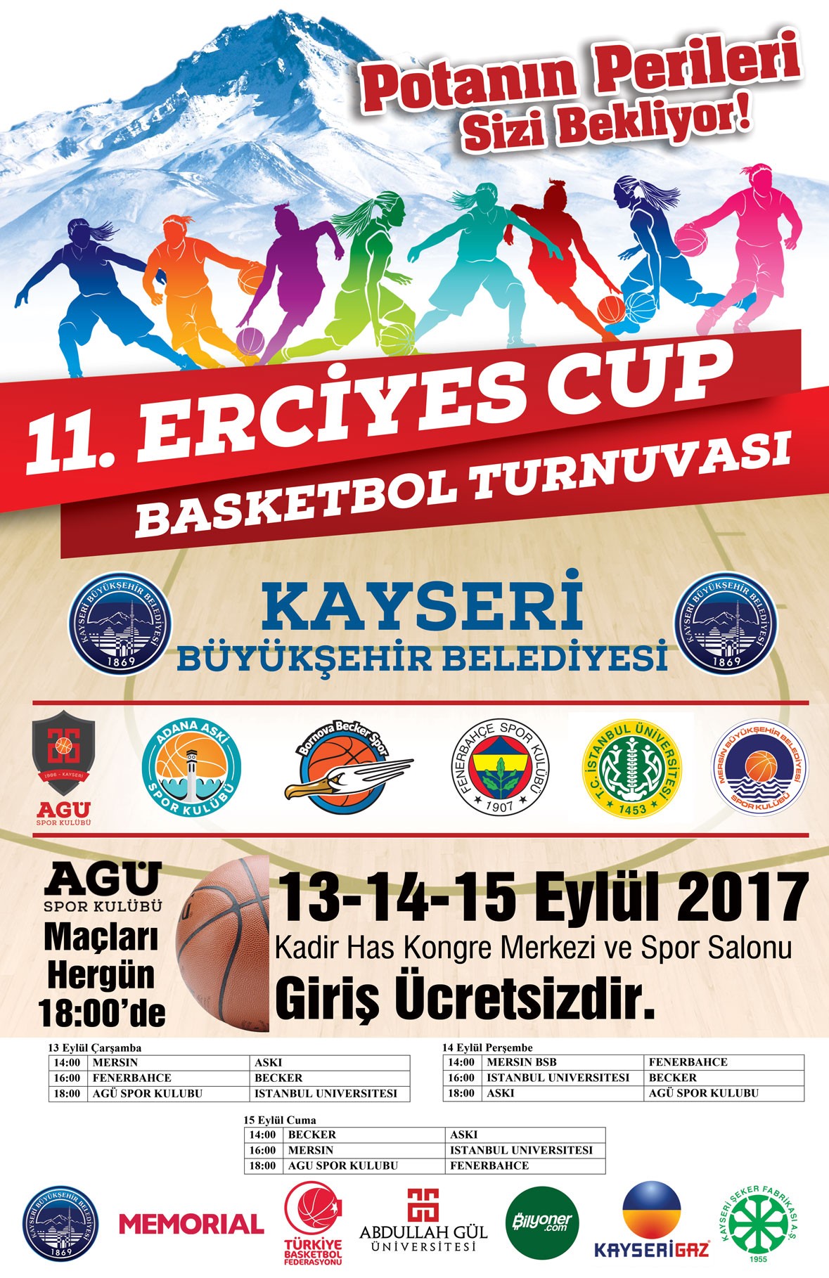 11. Erciyes Cup başlıyor