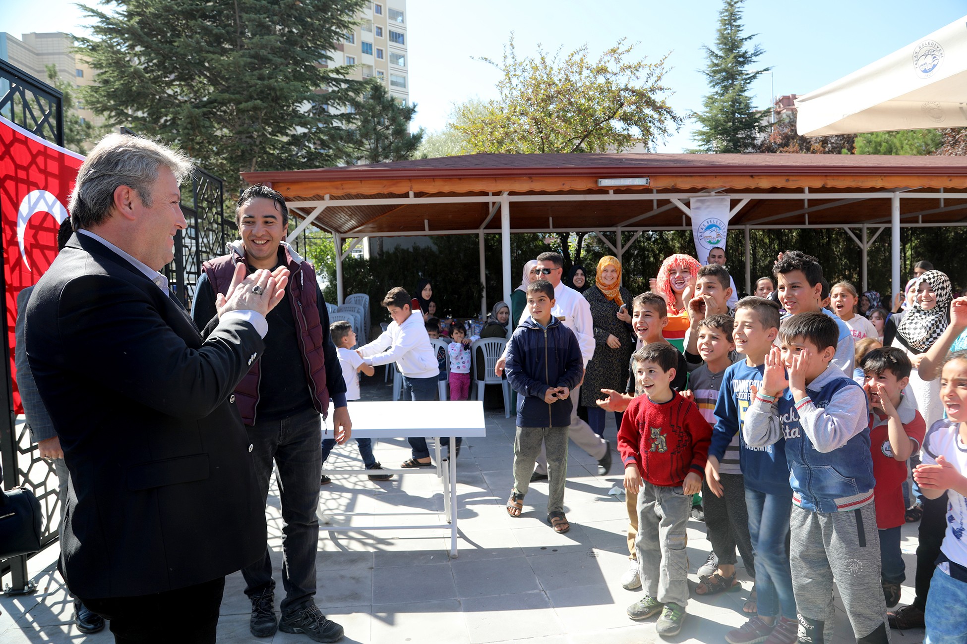 Başkan palancıoğlu çocuklarla biraraya geldi