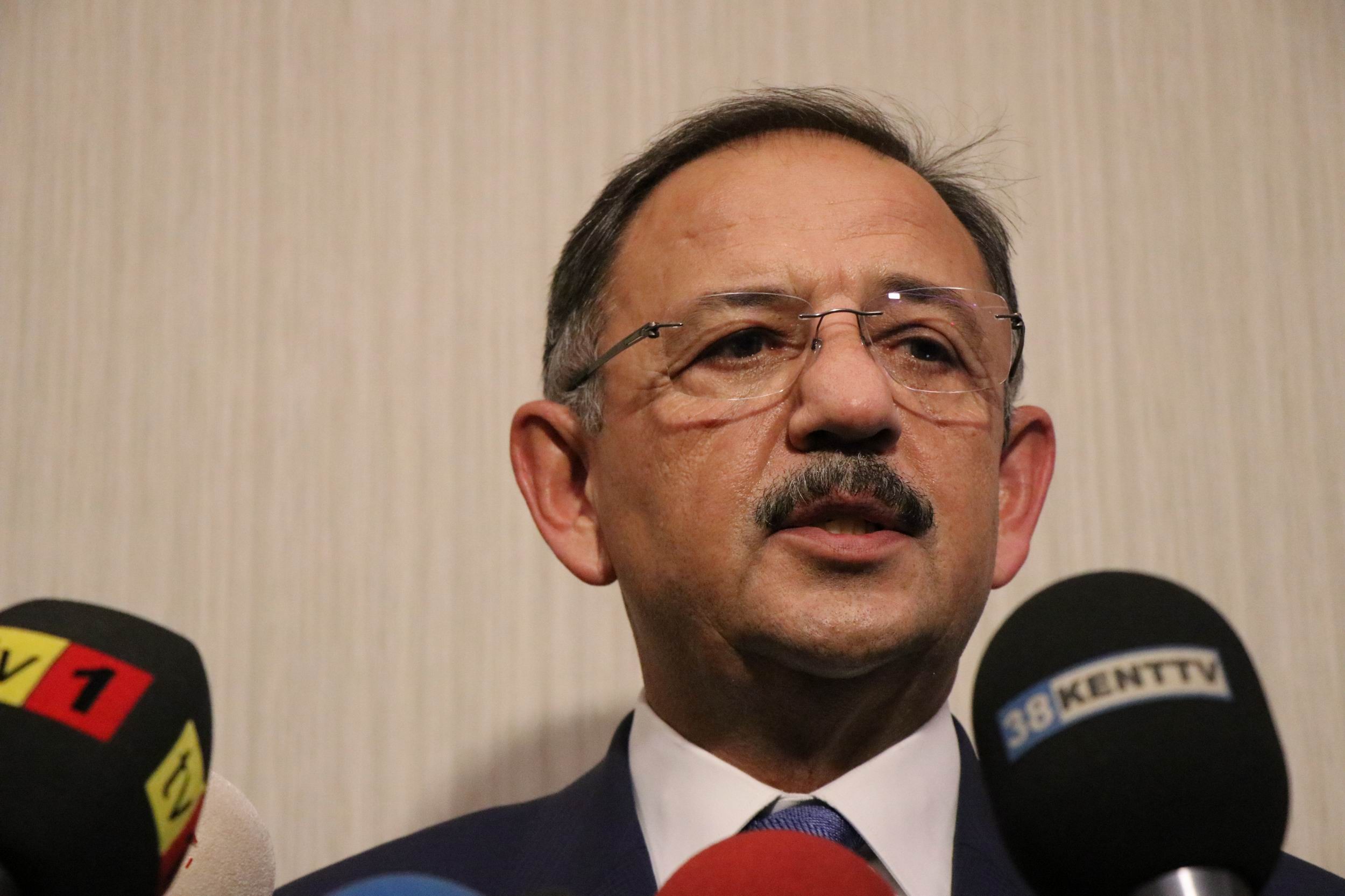 Bakan Özhaseki: “Alınan bu kararlara saygı duyulması gerekir”