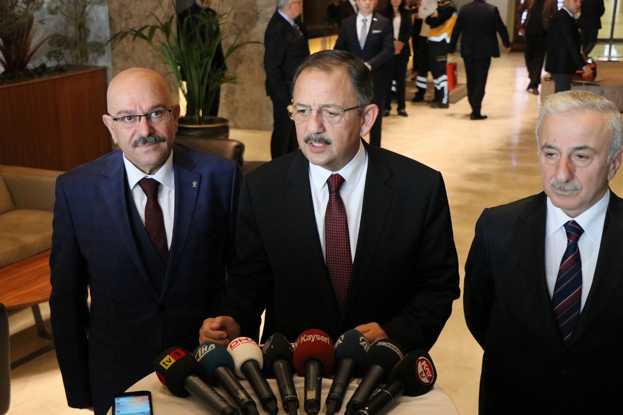 Bakan Özhaseki: “Irak’ta inşaat ile ilgili bir alan açılırsa Türk firmaları bu işi başarılı bir şekilde yapar”