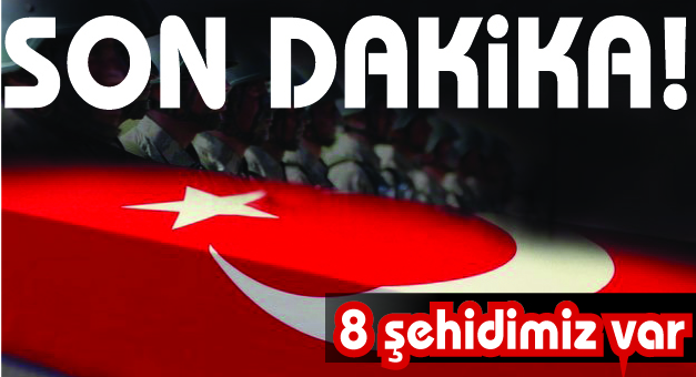 Hakkari Şemdinli’de çatışma: 8 şehit