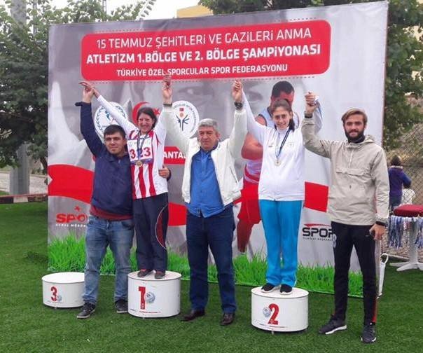 ZİÇEV’in özel sporcularından büyük başarı