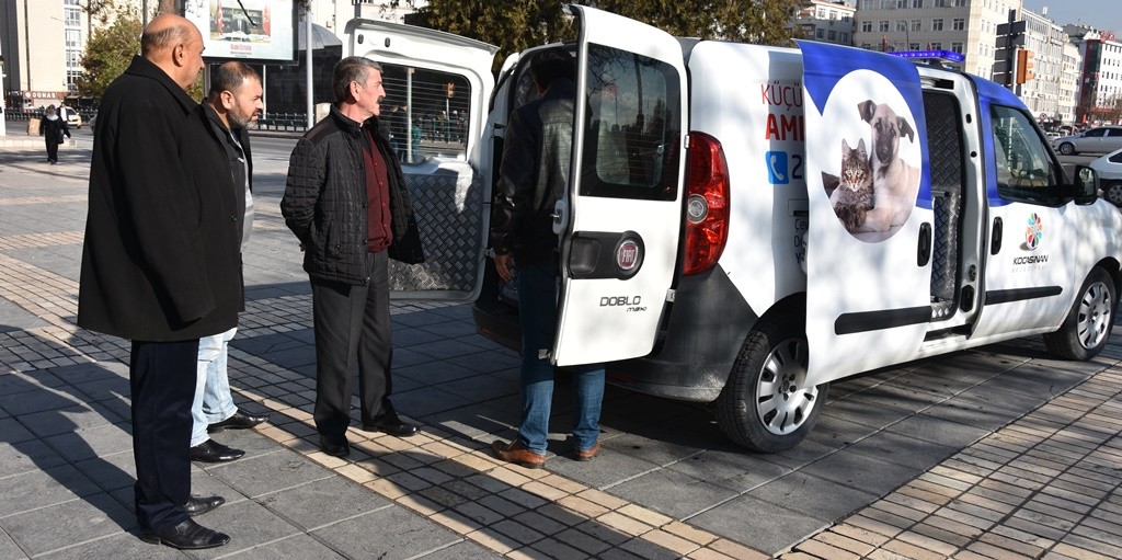 Kocasinan’ın ‘Küçük Dostlar Ambulansı’na vatandaştan tam not