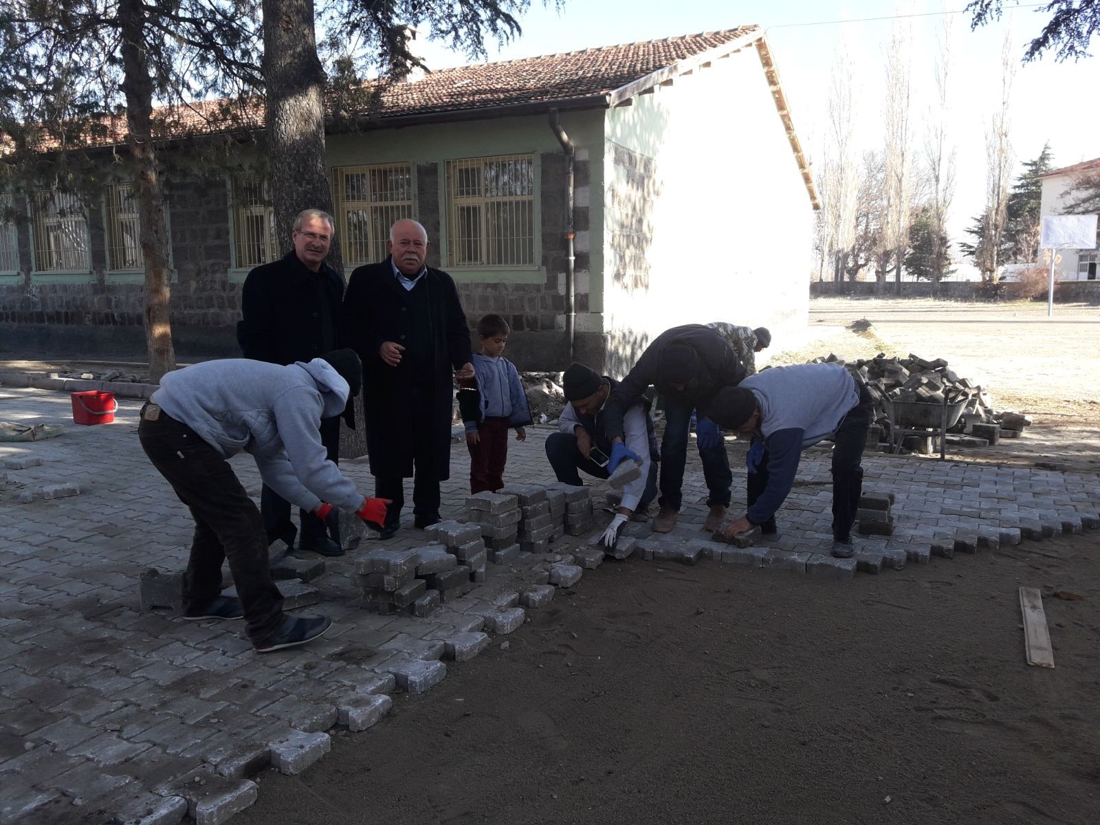 Develi’de parke çalışması