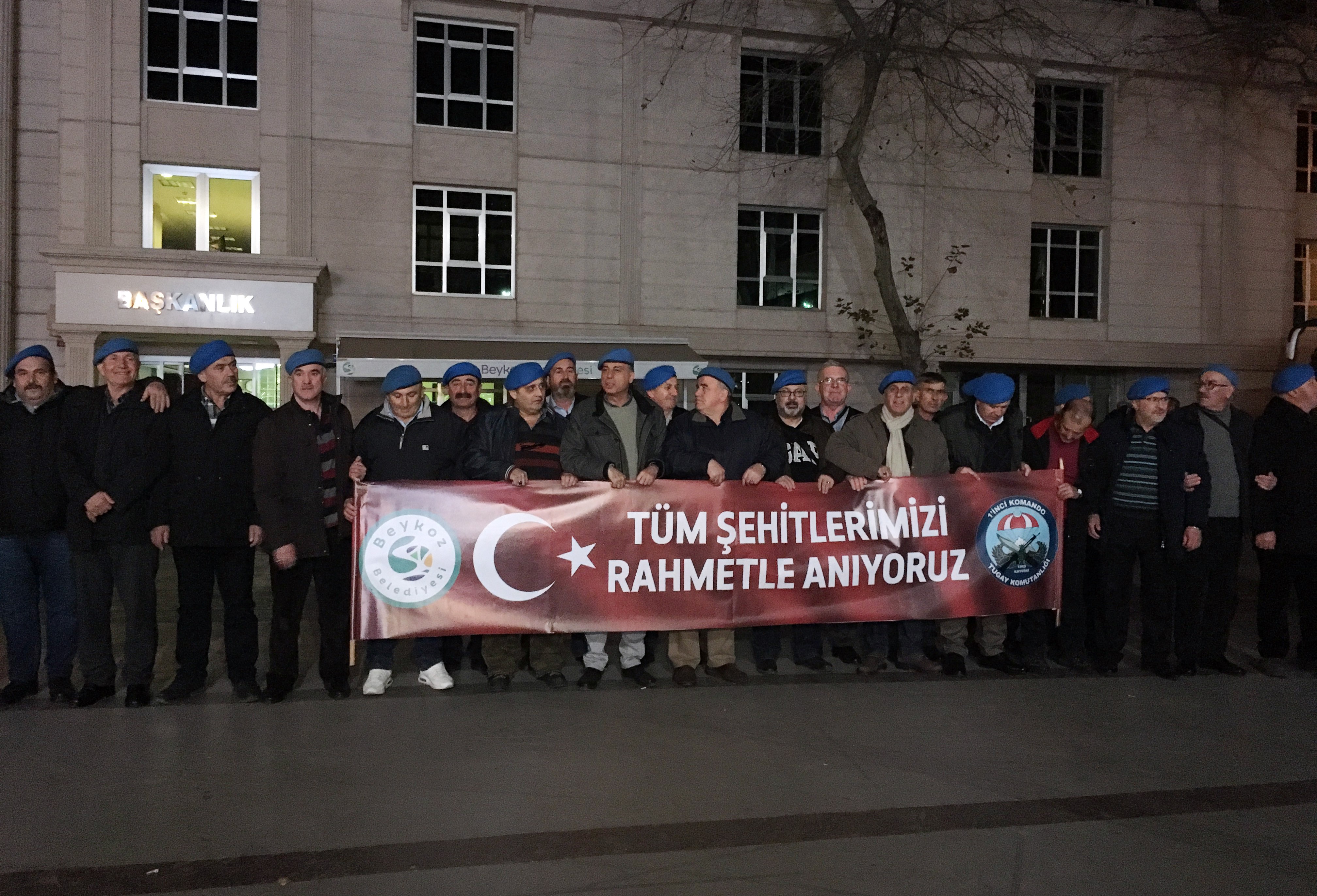 Eski komandolardan Kayseri şehitlerine vefa