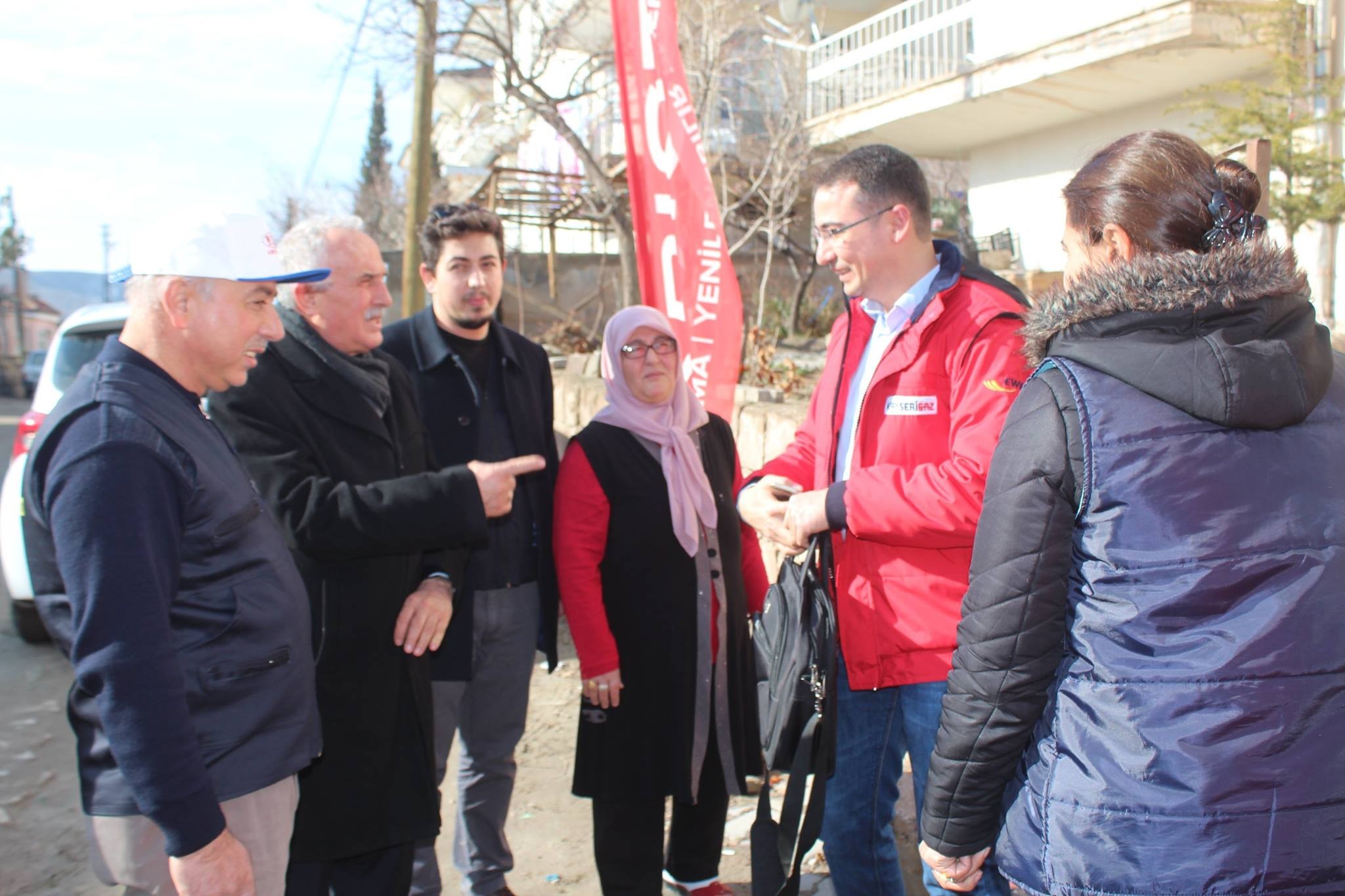  Yeşilhisar halkı doğalgaz kullanmaya başladı 