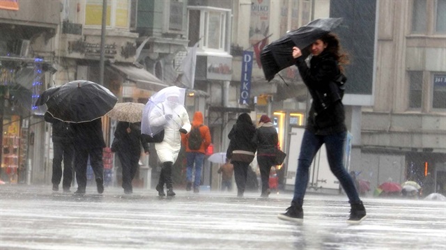 Meteoroloji’den 5 il için kuvvetli rüzgar ve fırtınası uyarısı