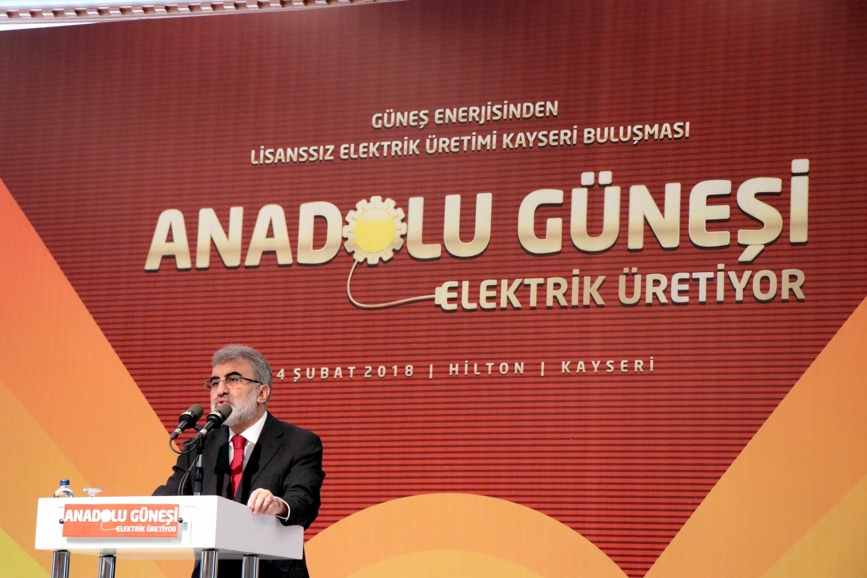 Yenilenebilir enerji kaynaklarıyla dünyaya örnek olabilecek bir yapı içerisindeyiz