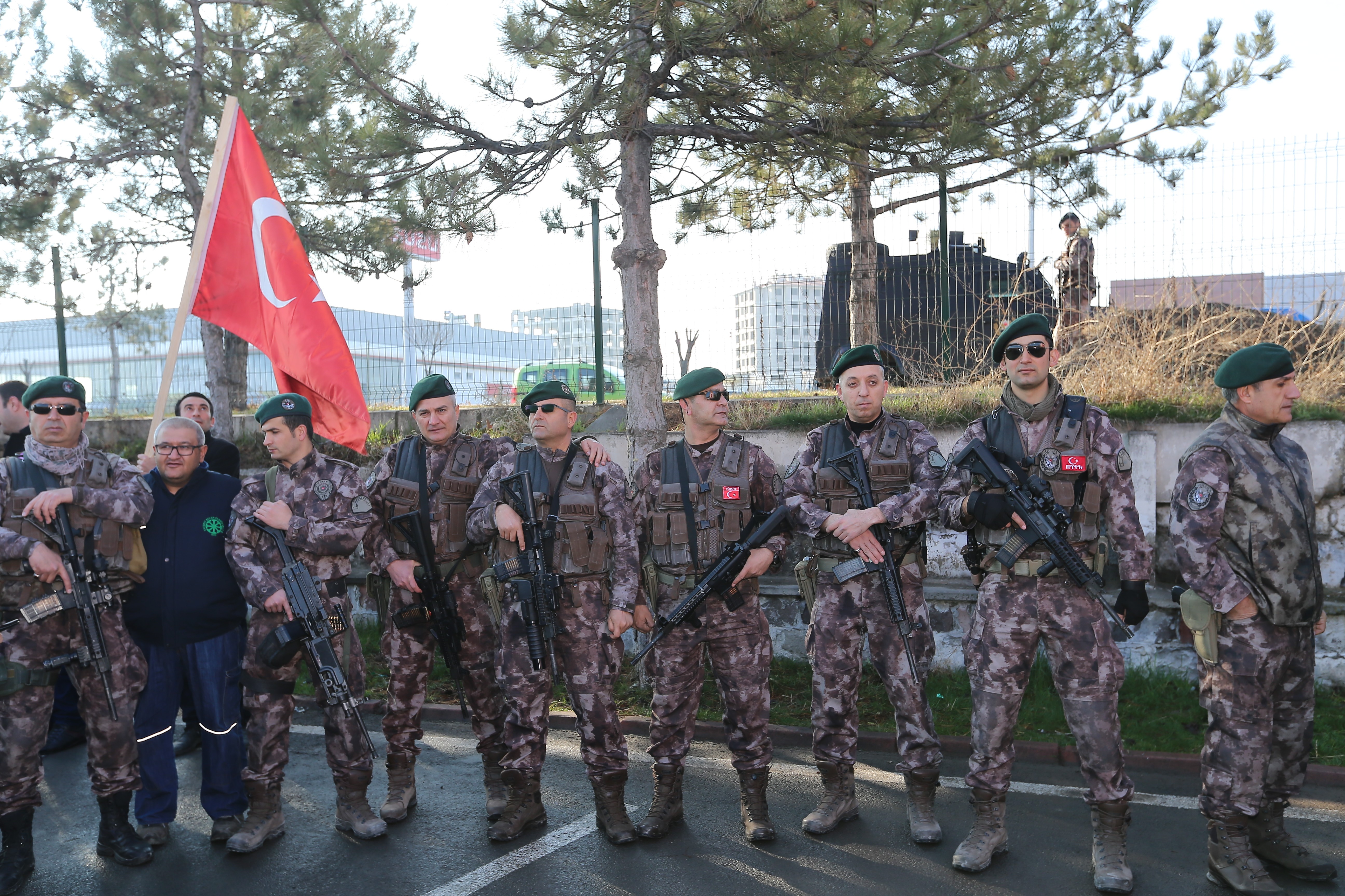 Kayseri PÖH’leri Afrin’e dualarla yolcu etti