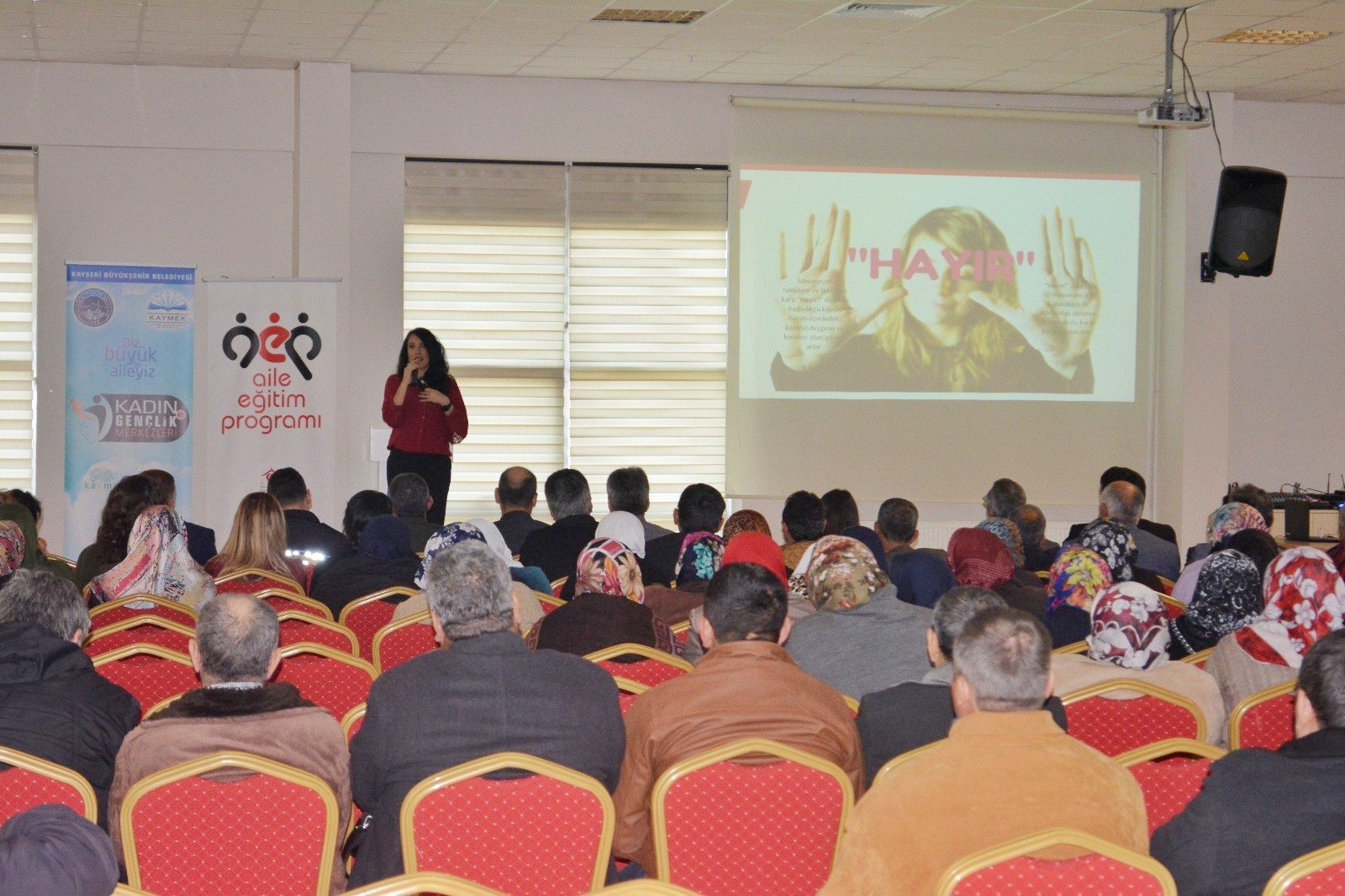 Akkışla’da madde bağımlılığı ve bağımlılıktan korunma yolları konulu seminer düzenlendi