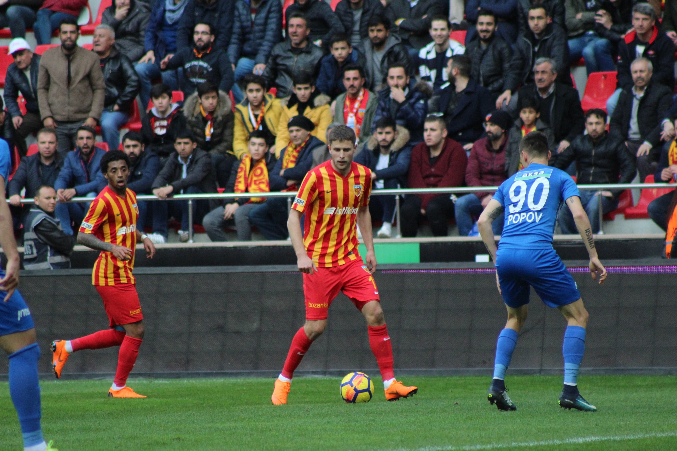 Spor Toto Süper Lig: Kayserispor: 1 – Kasımpaşa: 1 (İlk yarı)