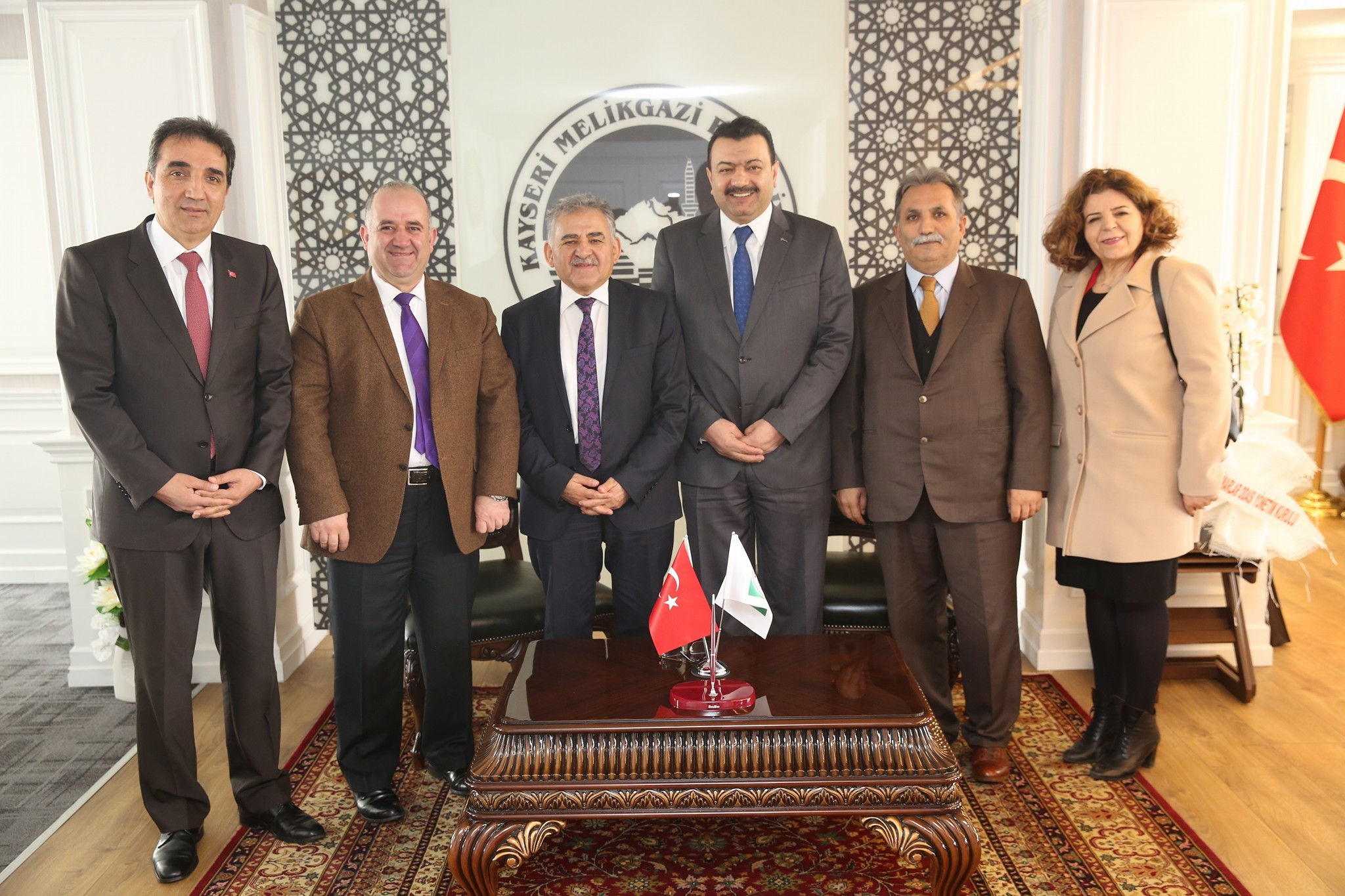 Lokantacılar ve Pastacılar Odası’ndan Melikgazi Belediyesine ziyaret