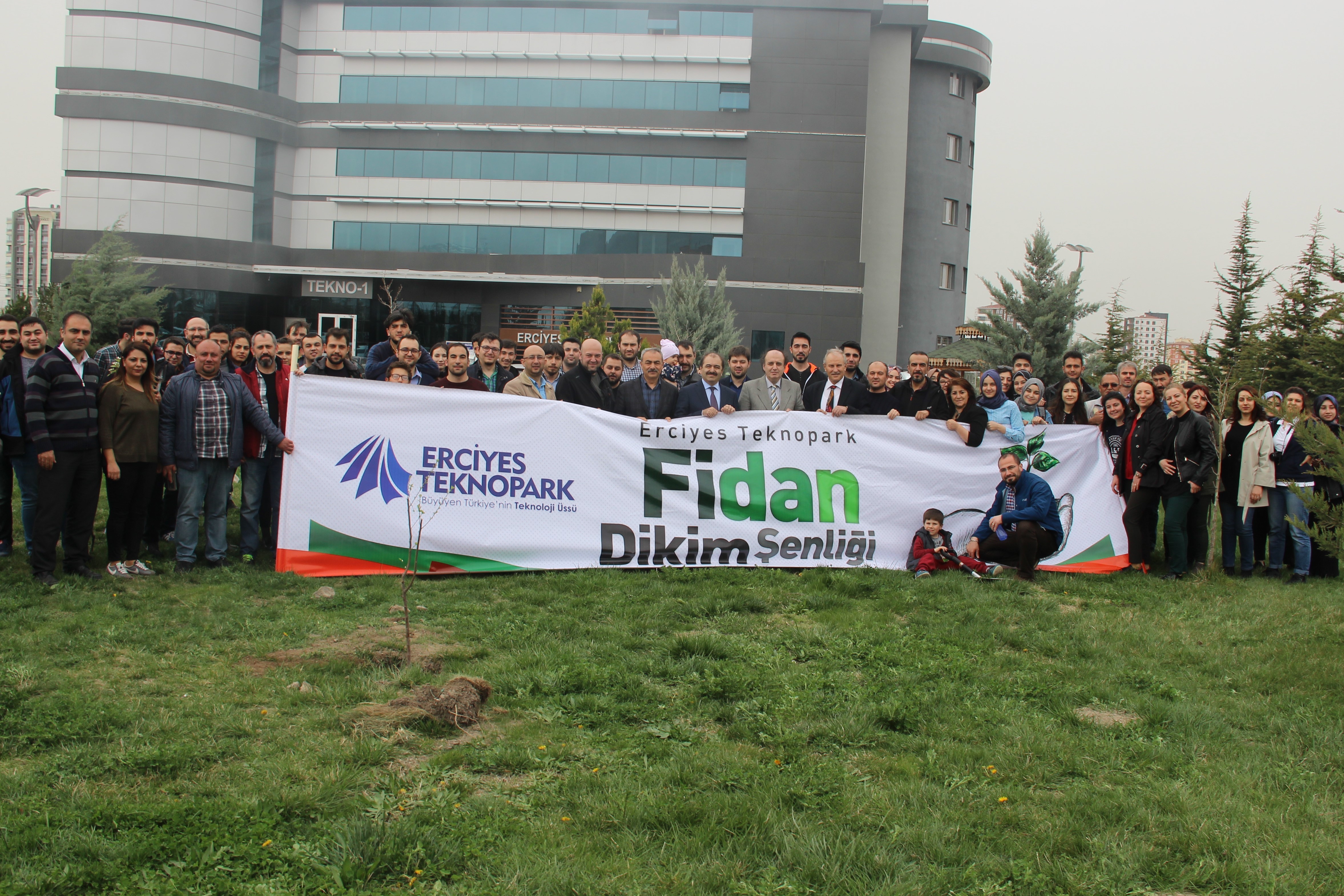 Erciyes Teknopark’ta 2. Fidan Dikim Şenliği düzenlendi