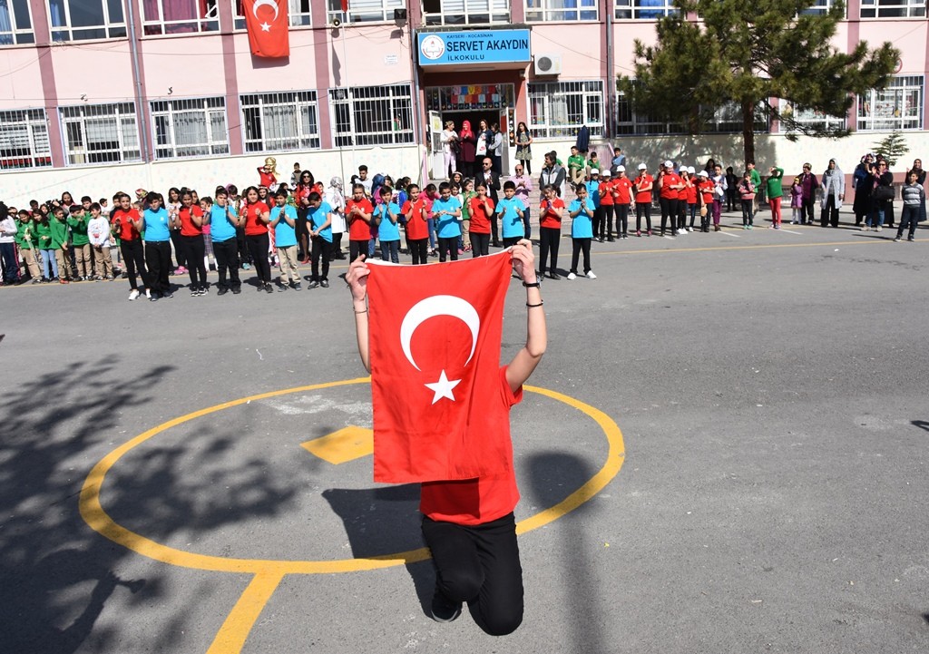 Kocasinan’da Nevruz Bayramı kutlamalarını çocuklar düzenledi