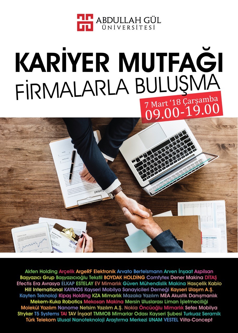 AGÜ mezunlarını firmalarla buluşturuyor