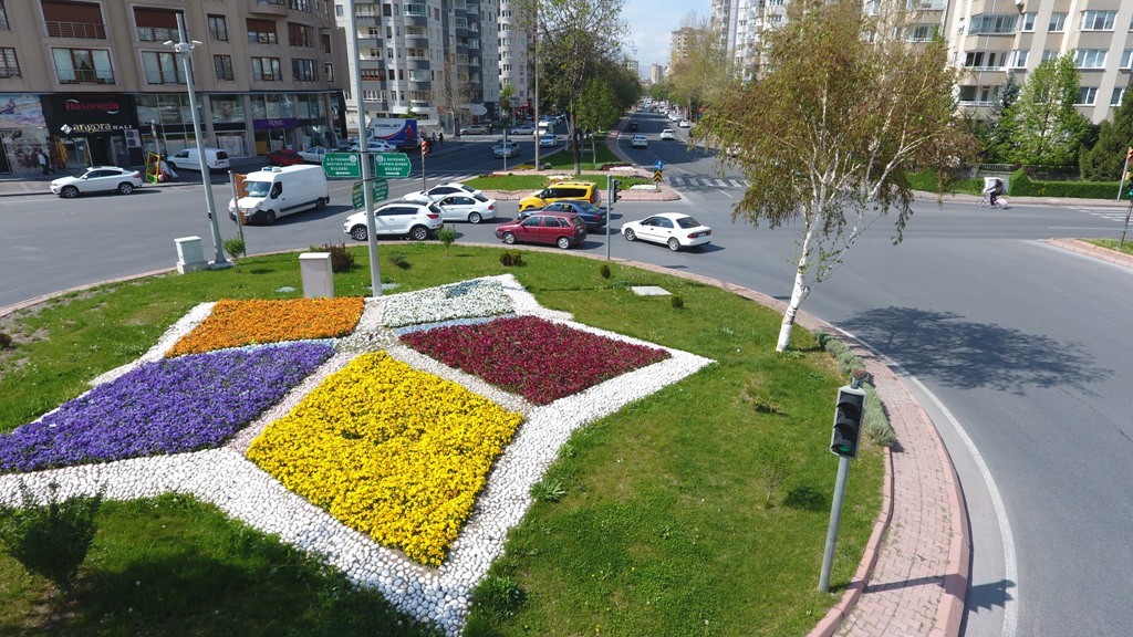 Melikgazi yine çiçek açtı