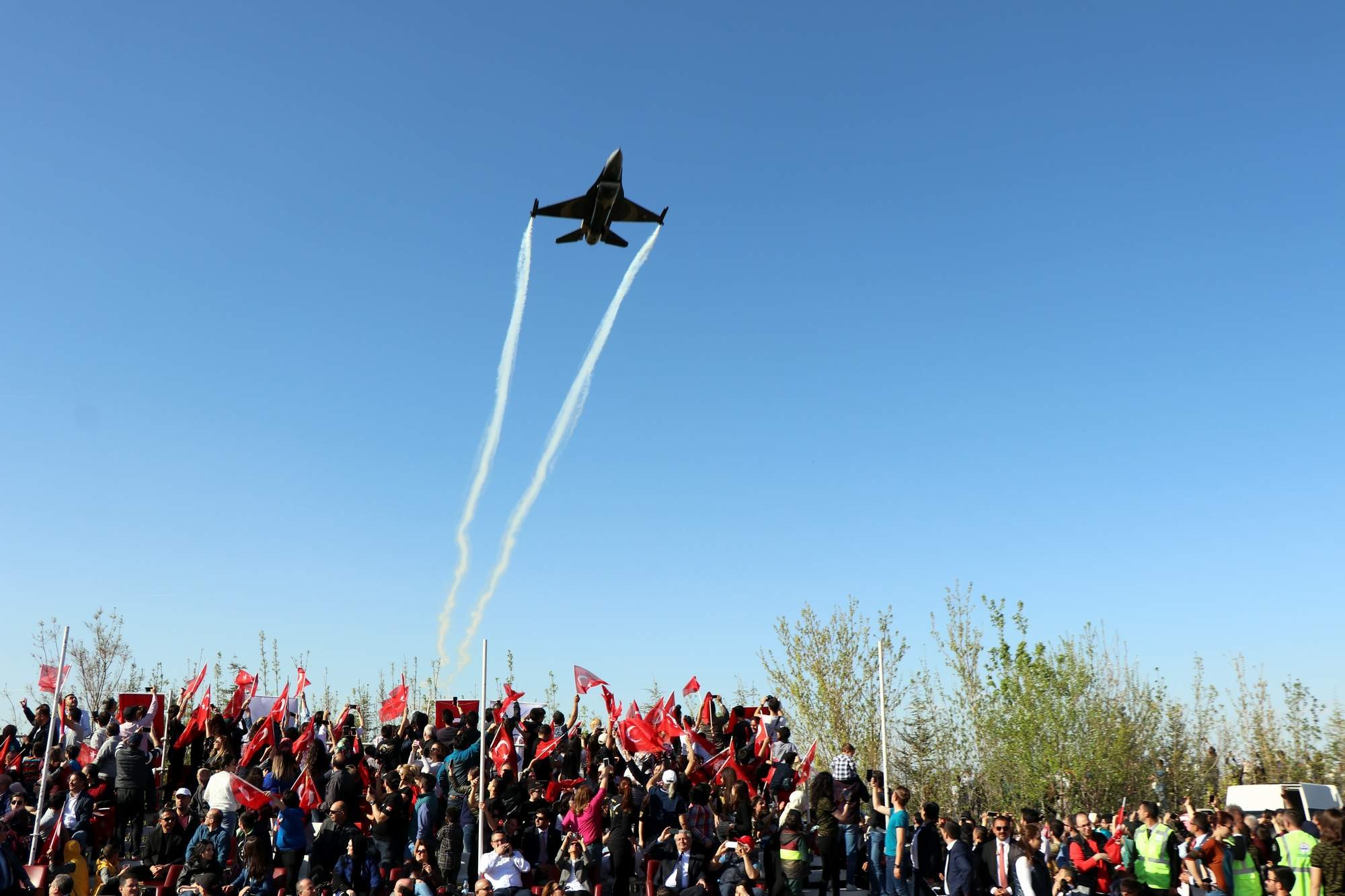 Kayseri’de Solo Türk coşkusu