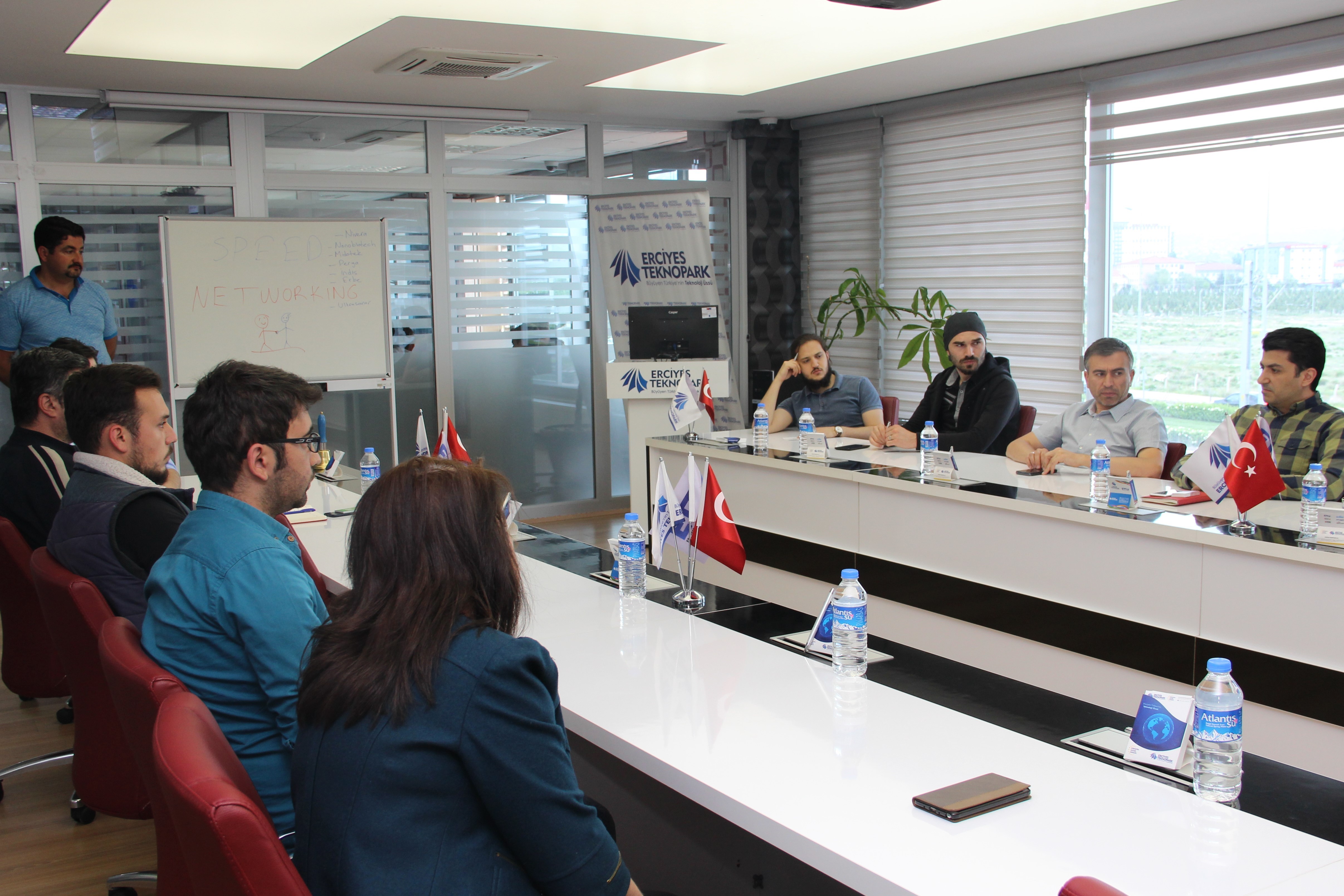 Erciyes Teknopark’ta Speed Networking etkinliği düzenlendi