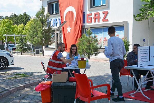 Kayserigaz’dan kan bağışı