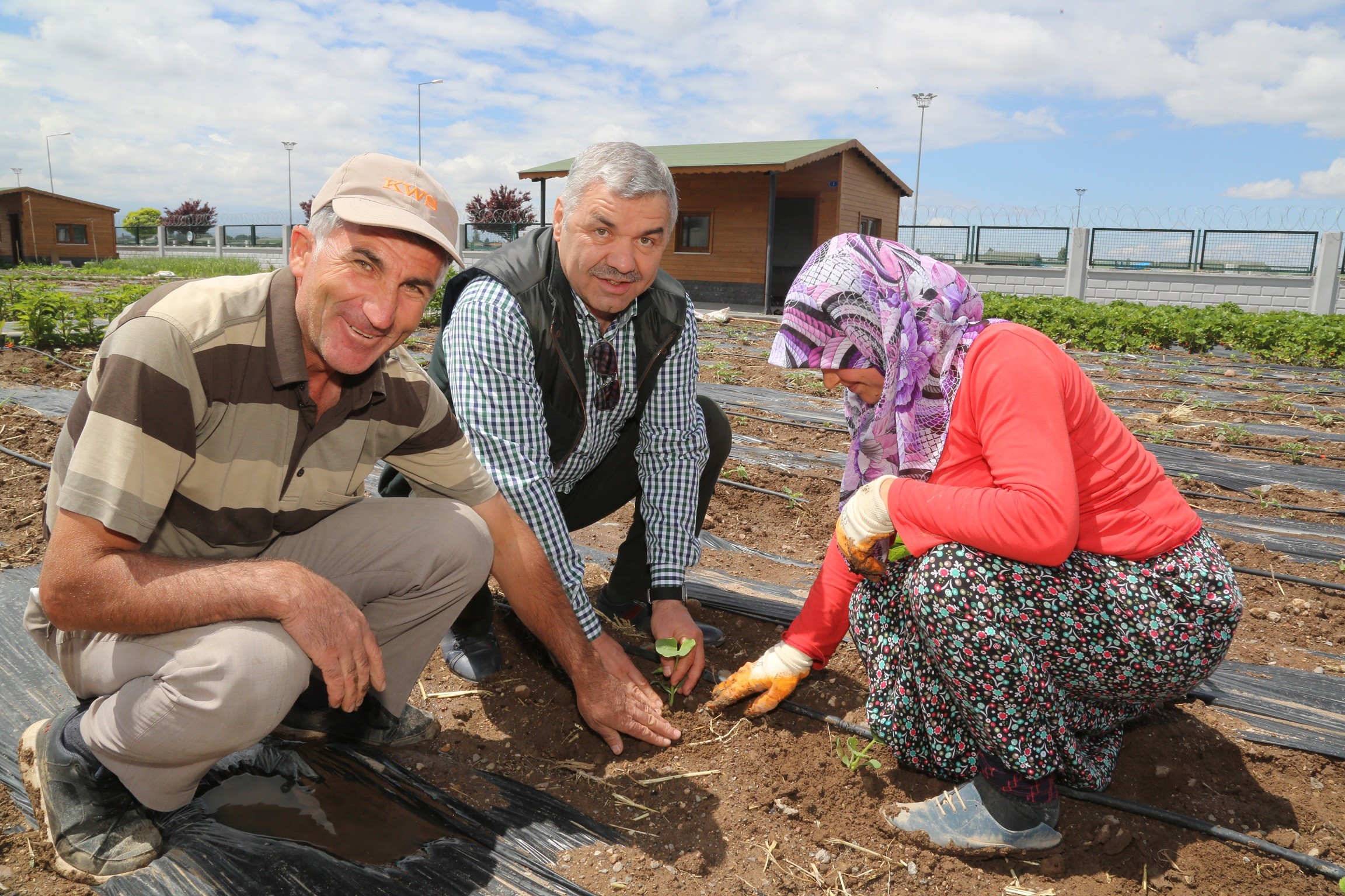 Organik bahçe sezonu açıldı