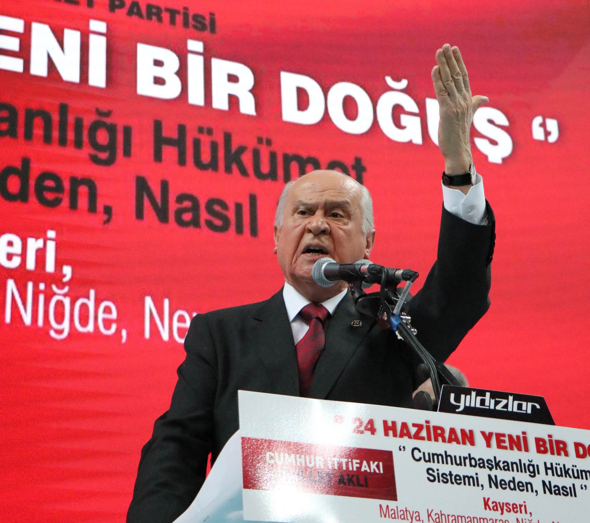 BAHÇELİ: “MHP DÜŞMEDEN TÜRKİYE DÜŞMEZ”