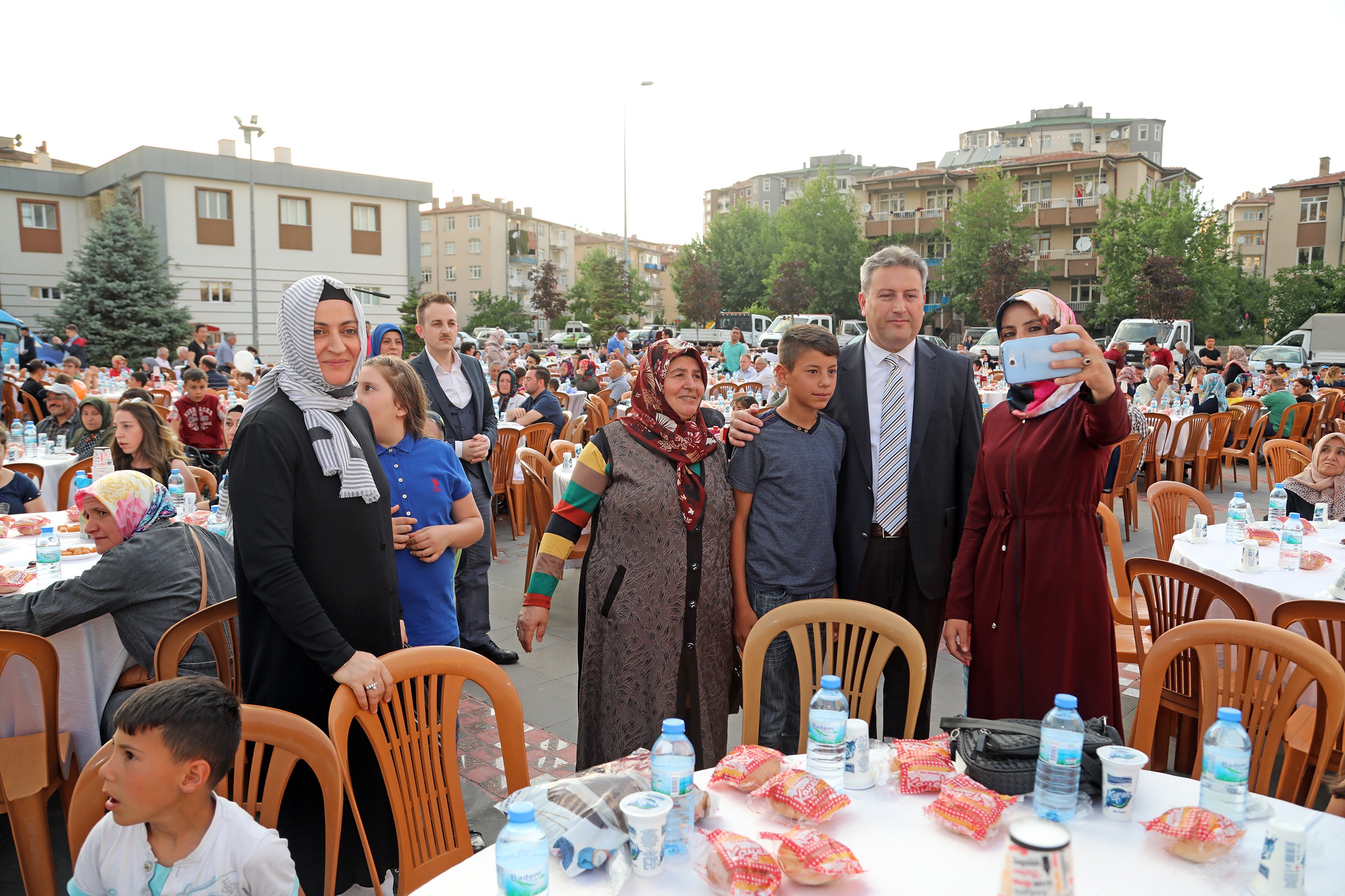 Talas’ta geleneksel personel iftarı