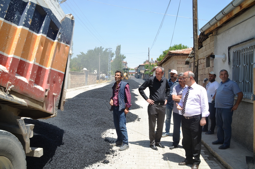 BÜNYAN BELEDİYESİ ASFALT ÇALIŞMALARINA DEVAM EDİYOR