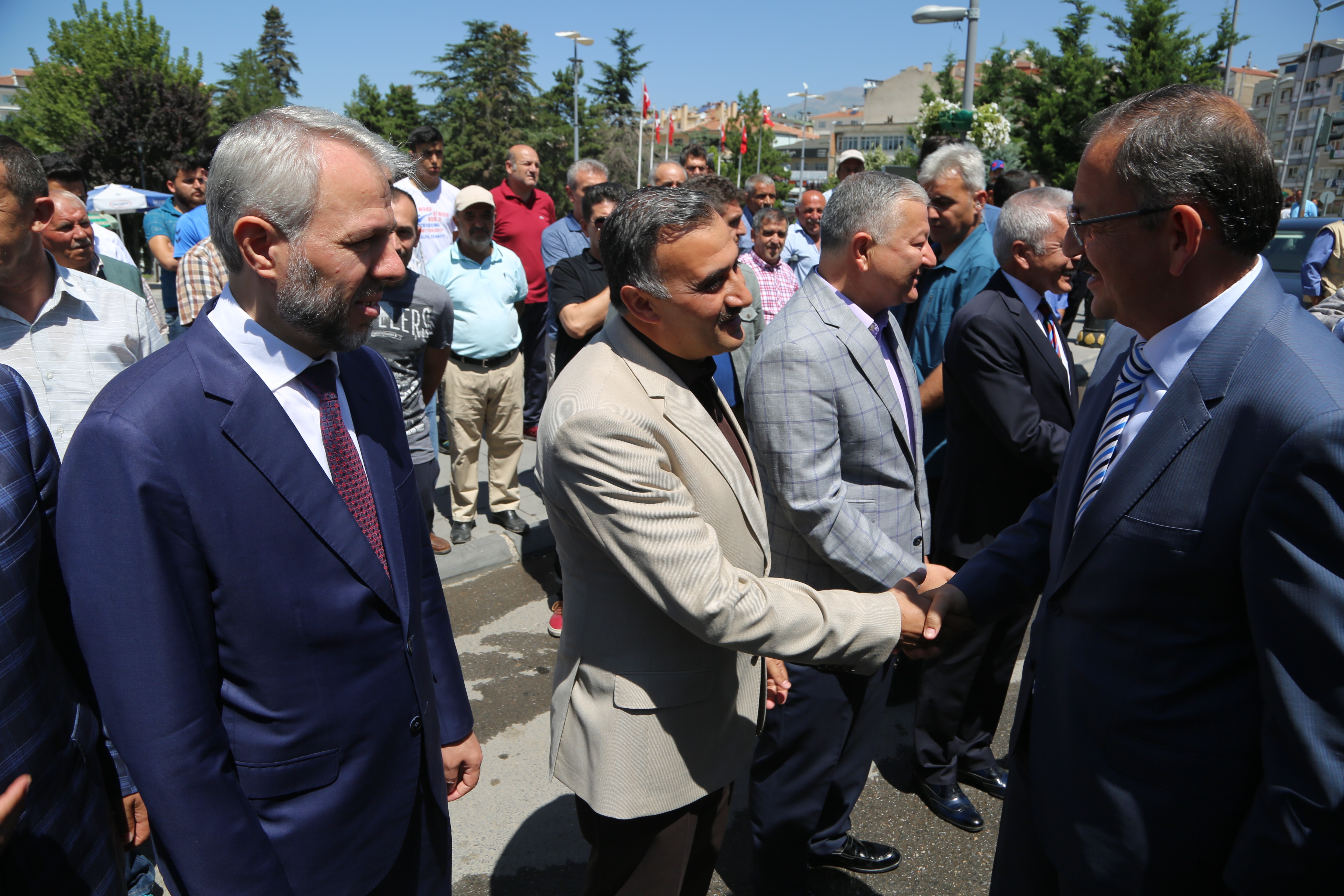 Bakan Özhaseki ve Vekil Nergis’den Develi’ye teşekkür ziyareti