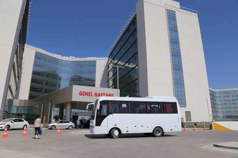 Şehir Hastanesi içinde ücretsiz ring hattı hizmete girdi