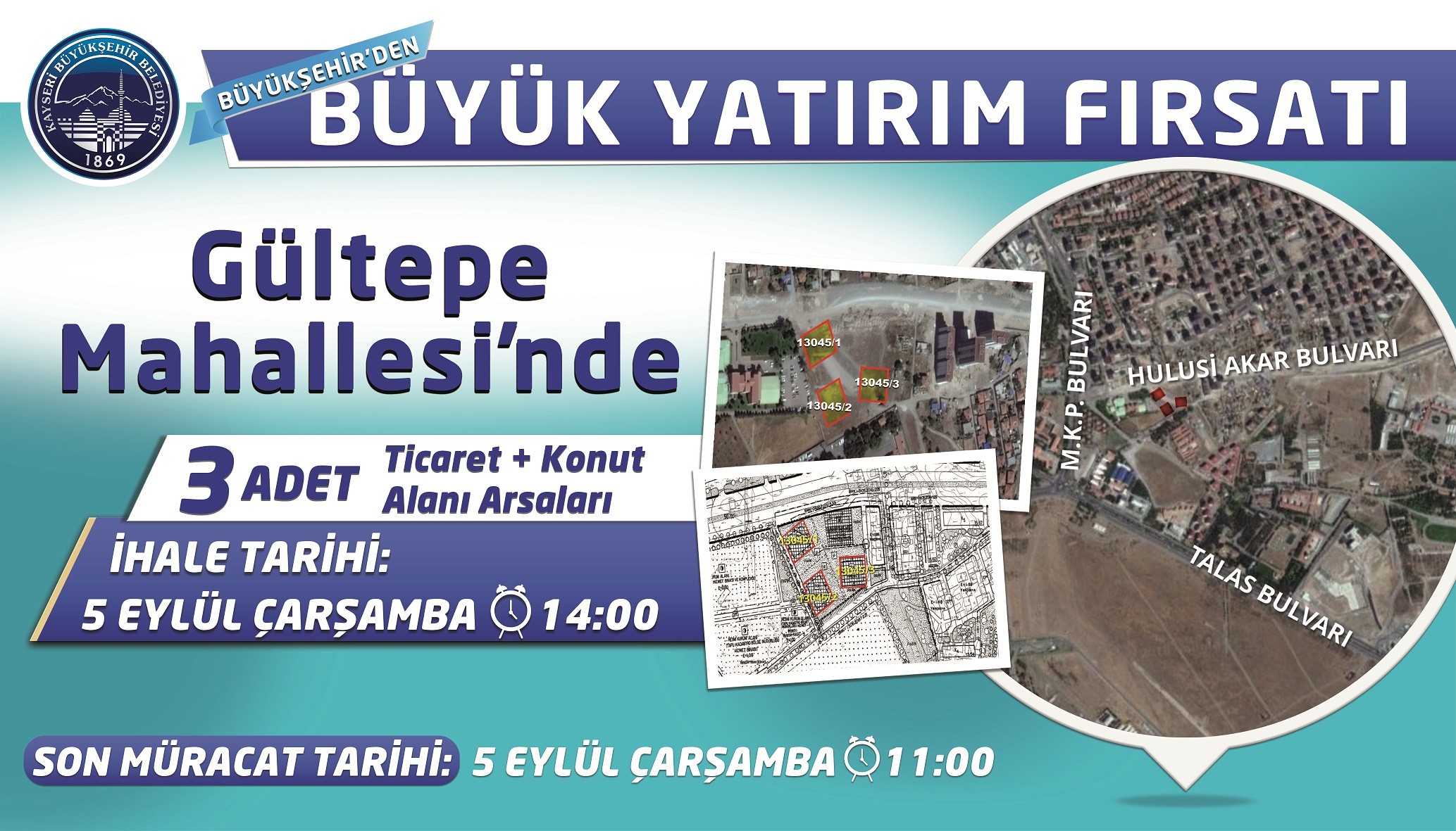 Büyükşehir yatırımcıları bekliyor