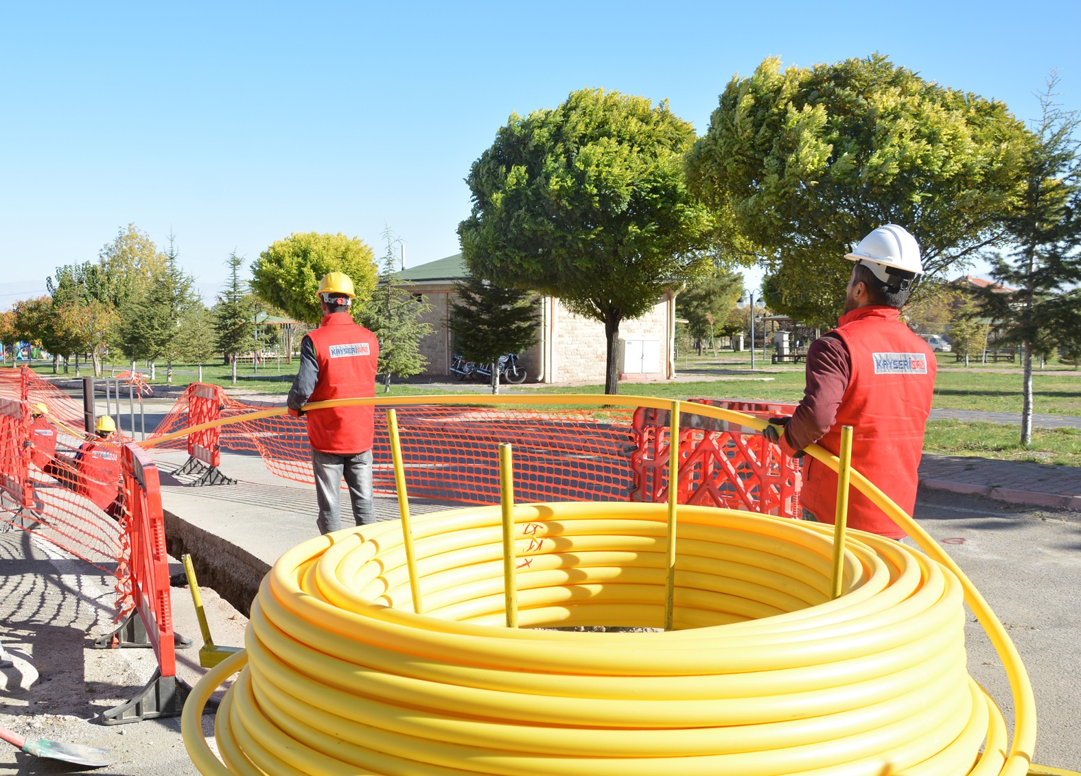 Yahyalı Doğalgaz Çalışmalarında Sona Yaklaşıldı