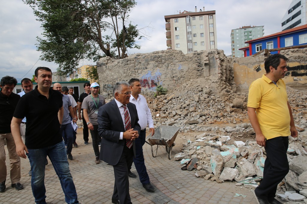 Başkan Memduh Büyükkılıç, Bozatlı Paşa Narlı Mescidi’nde