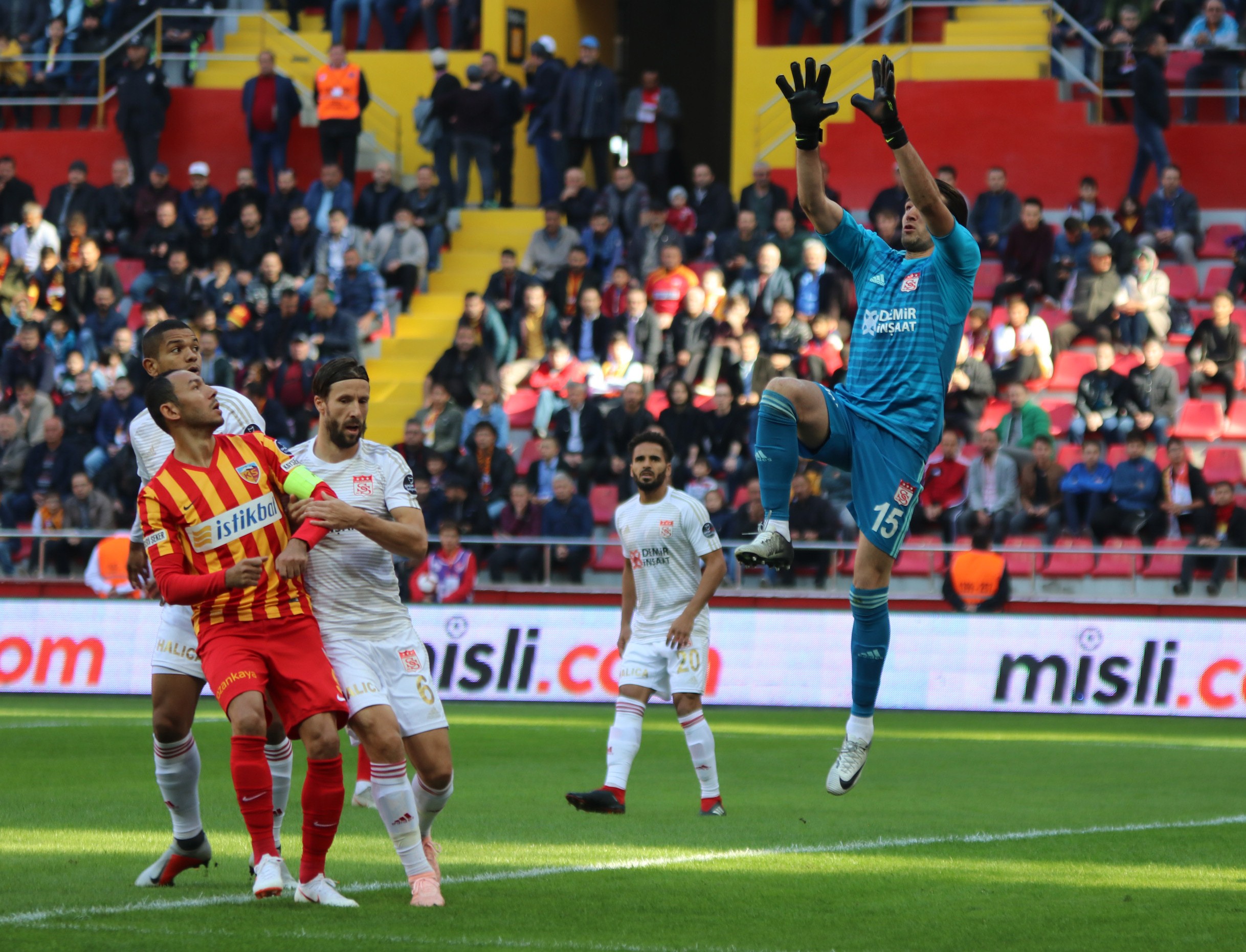 Spor Toto Süper Lig: Kayserispor: 2 – DG Sivasspor: 0 (Maç sonucu)