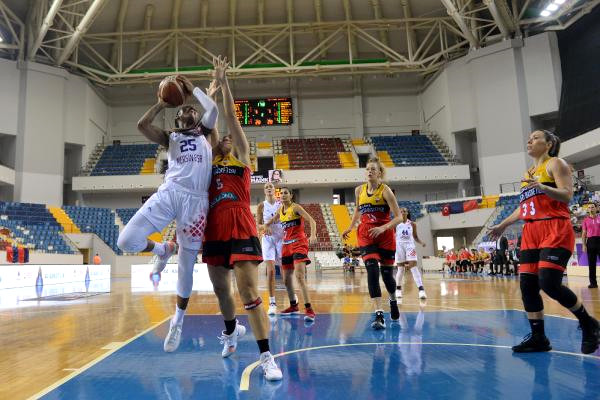 KAYSERİ BASKETBOL MERSİN’DE ÜZÜLDÜ: 89 – 64