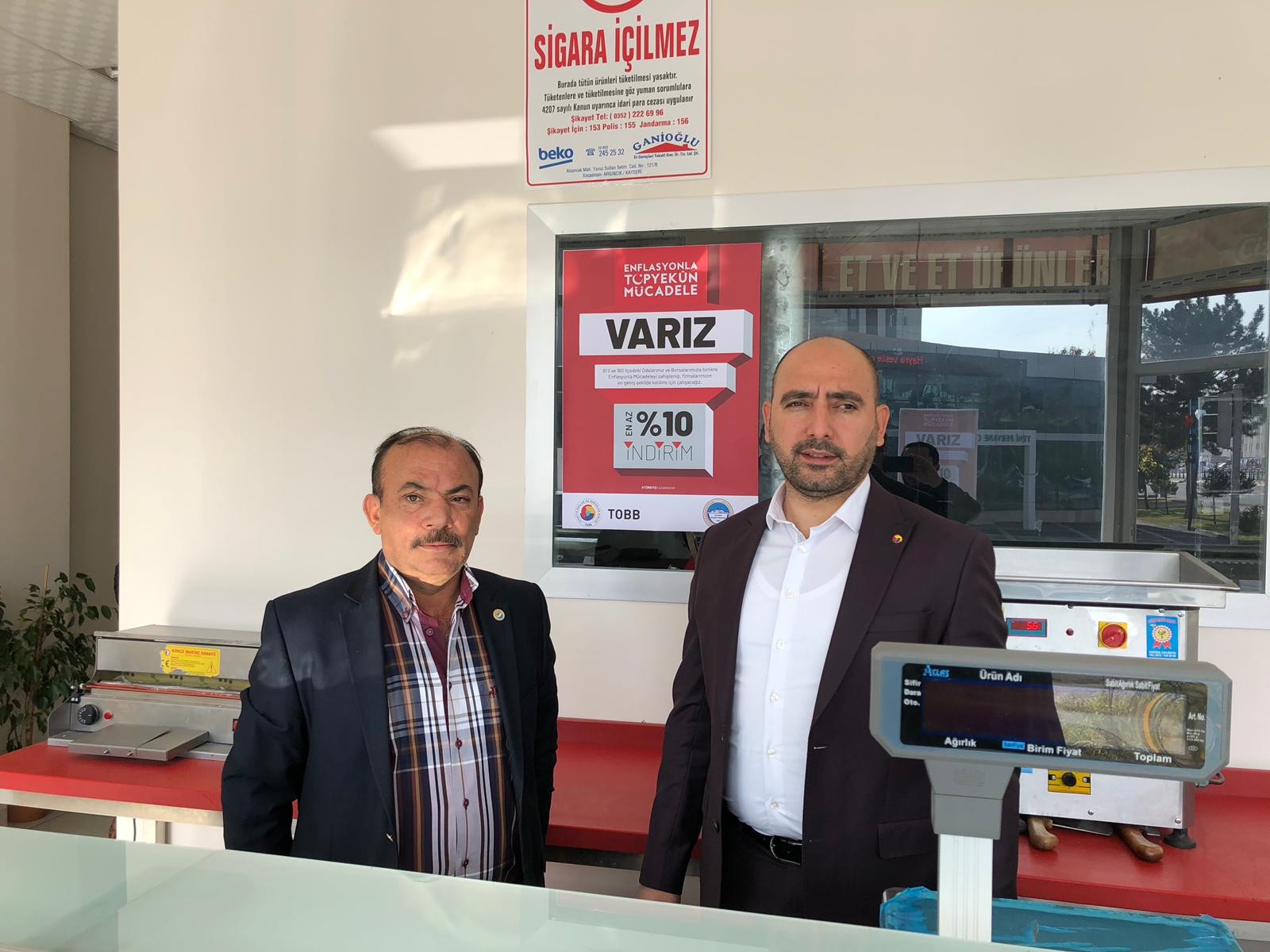 Başkan Bağlamış, enflasyonla mücadeleye destek veren üyeleri ziyaret etti