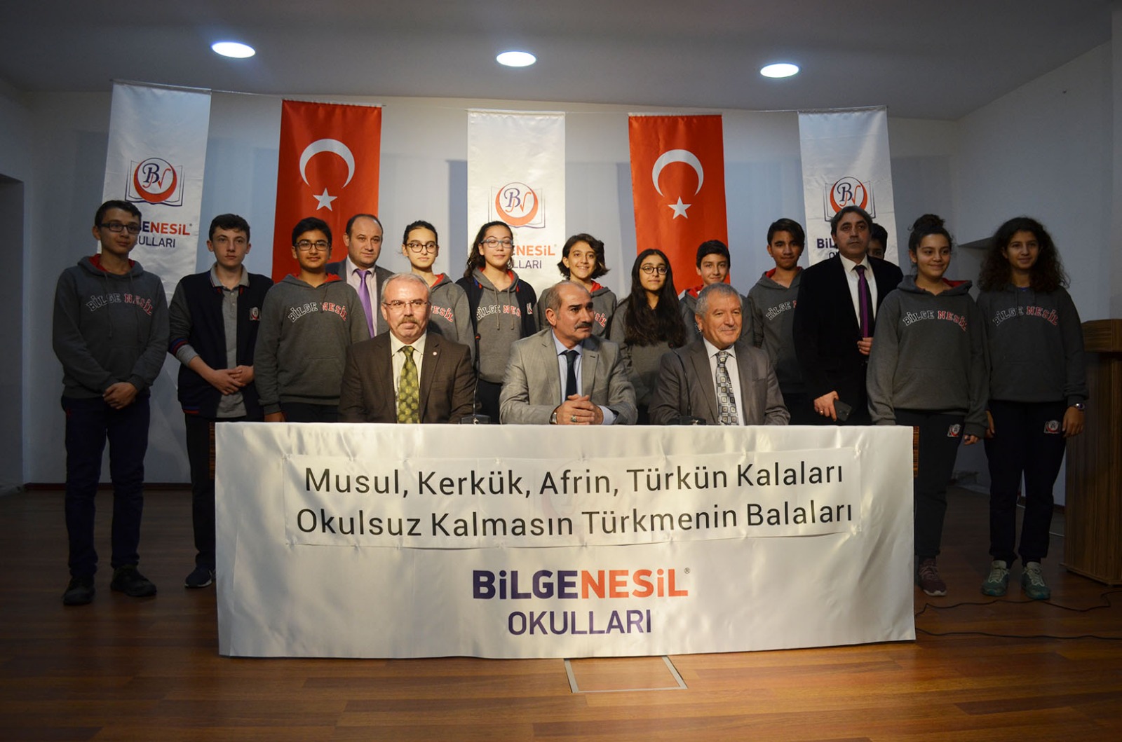 BİLGENESİL OKULLARI´NDAN TÜRKMENLERE EĞİTİM DESTEĞİ