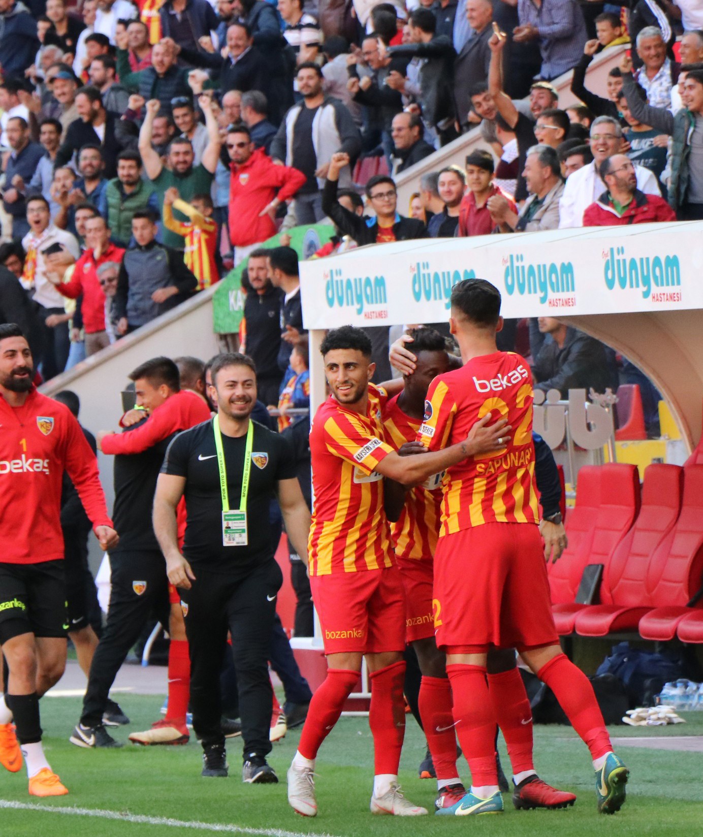 Kayserispor sonradan açılıyor